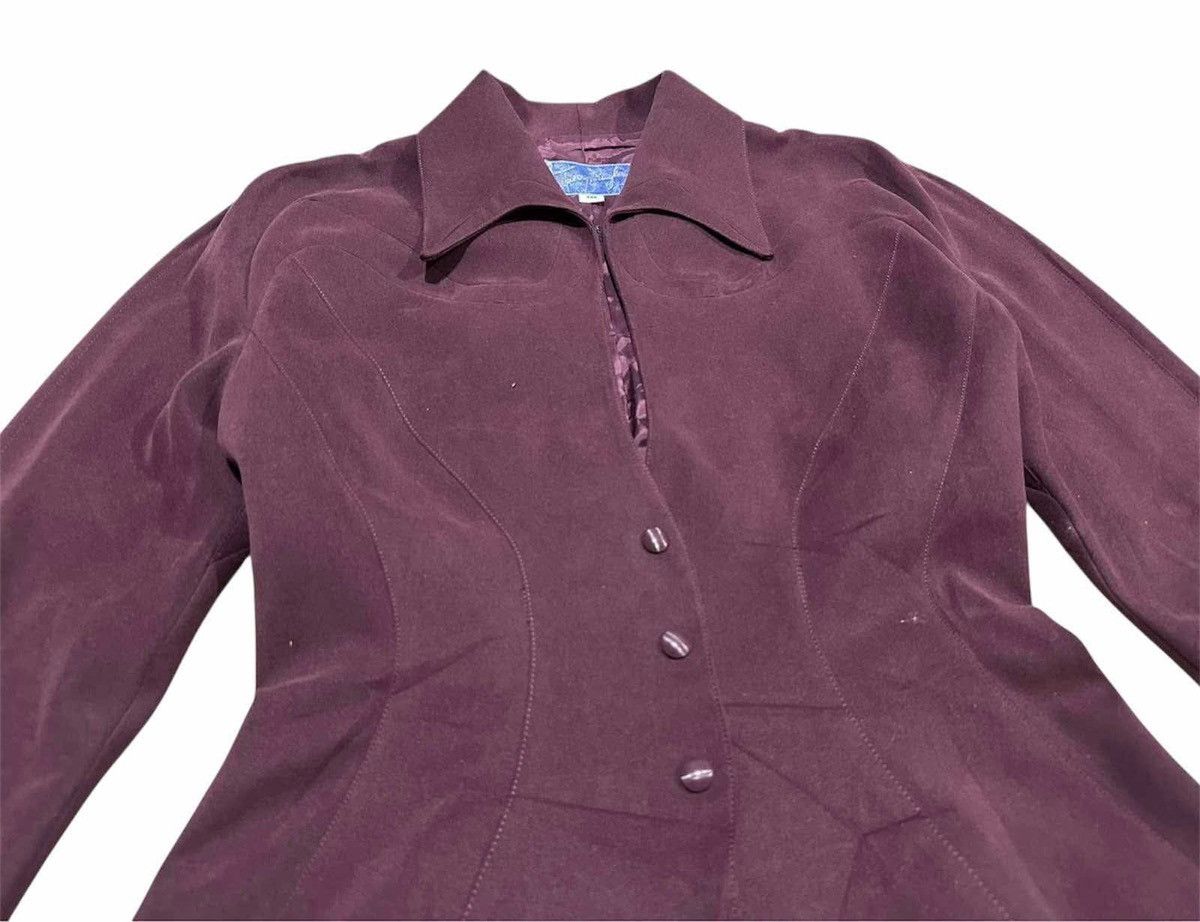 Thierry Mugler 🔥Rare Vintage Thierry Mugler Sculptula Blazer Iconic Size S / US 4 / IT 40 - 2 Thumbnail