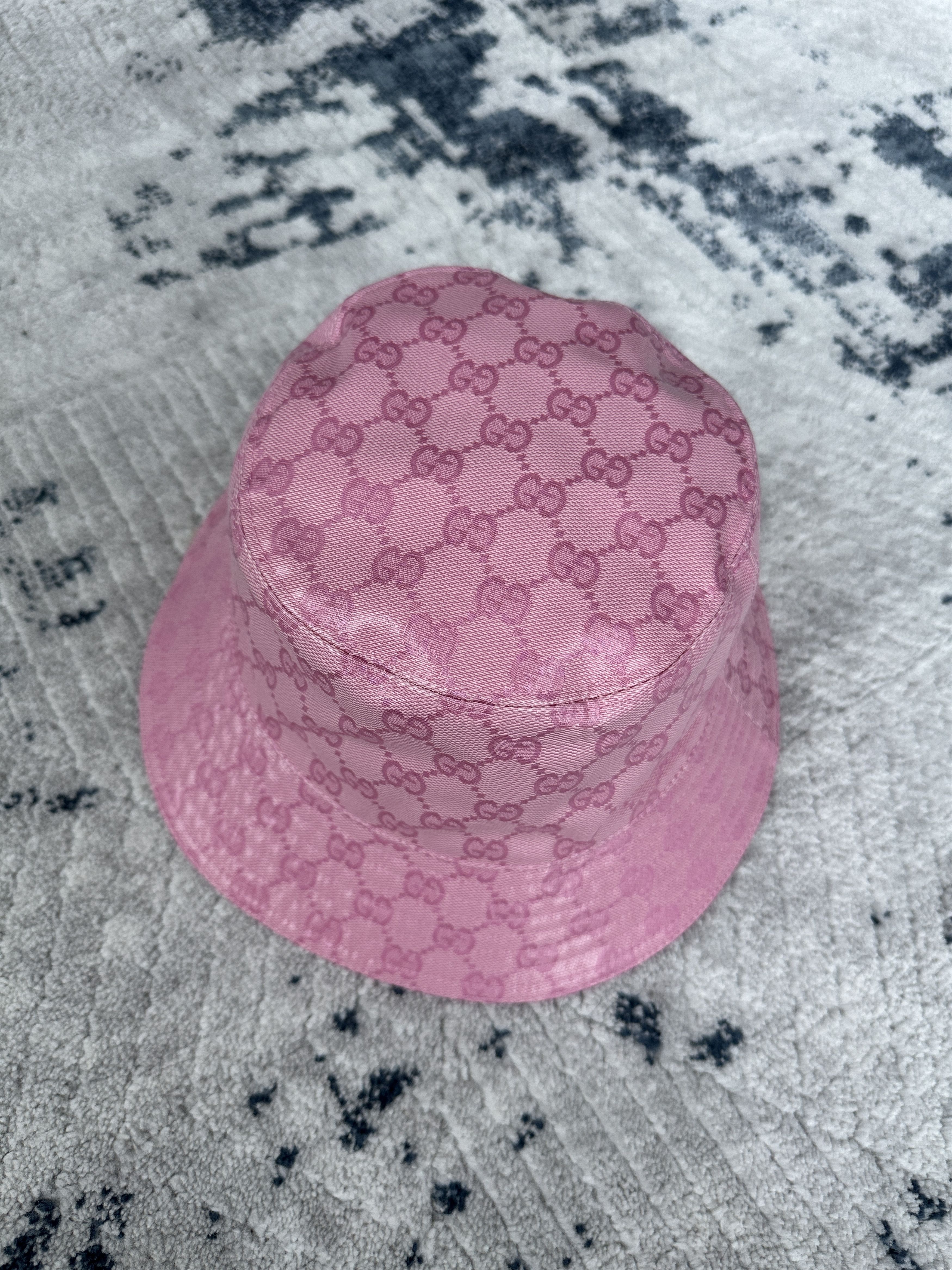 Gucci Gucci GG Pink Bucket Hat Size ONE SIZE - 6 Thumbnail