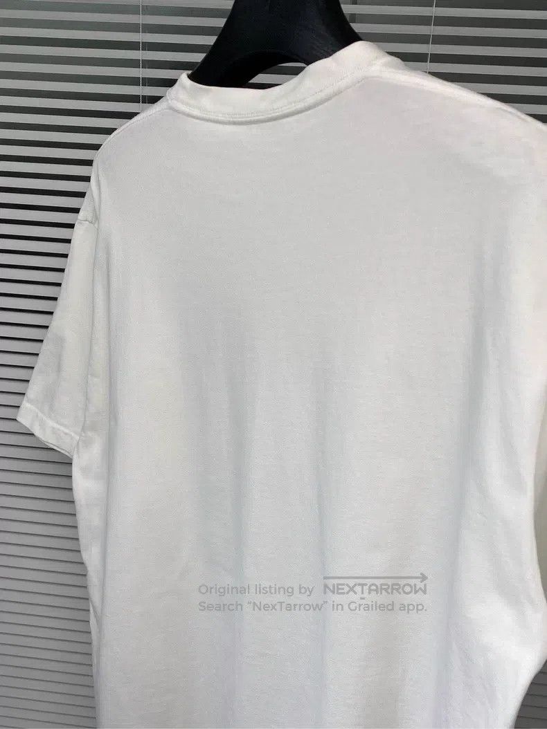 Balenciaga Balenciaga Loose White Short Sleeve T-Shirt with Mailbox L Size US S / EU 44-46 / 1 - 4 Thumbnail