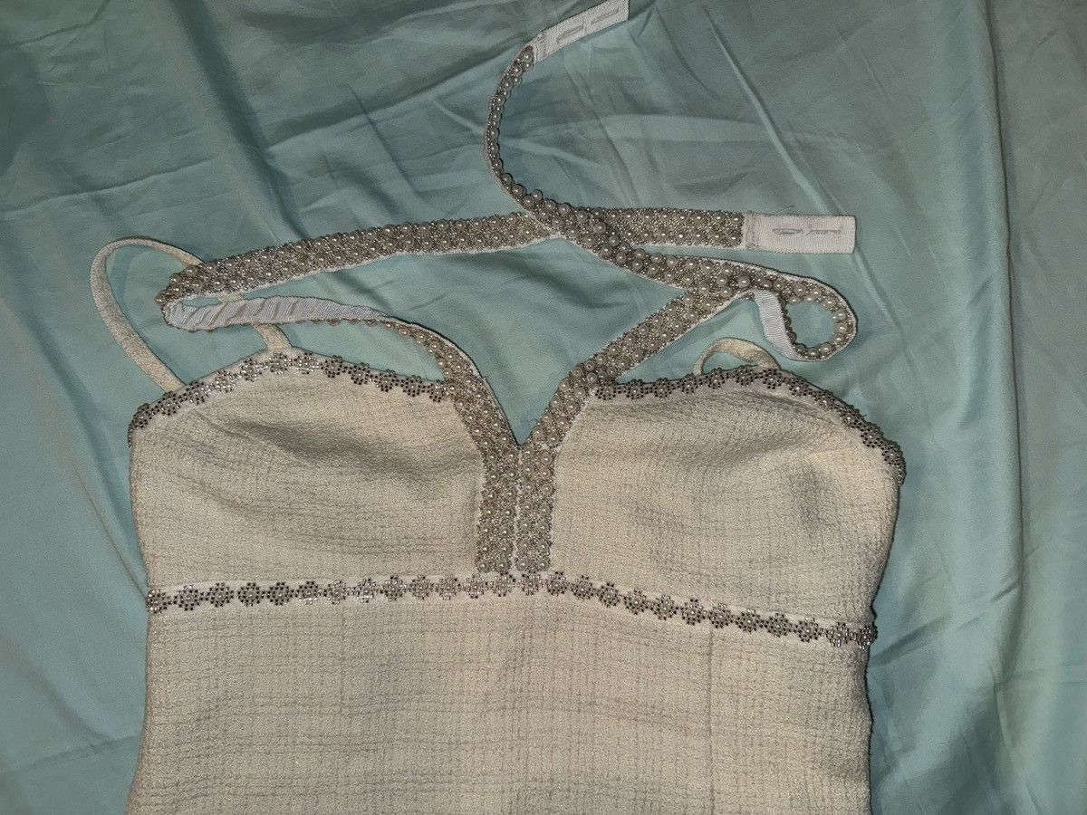 Sandro Sandro Embellished Tweed Mini Dress | Grailed