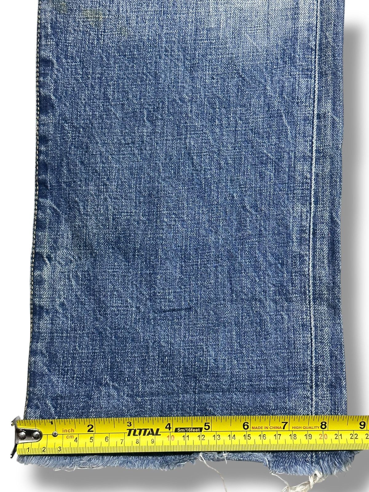 Levi's Levis 501 Vintage 90's Distressed & Faded Style Baggy Loose Size US 31 - 17 Thumbnail