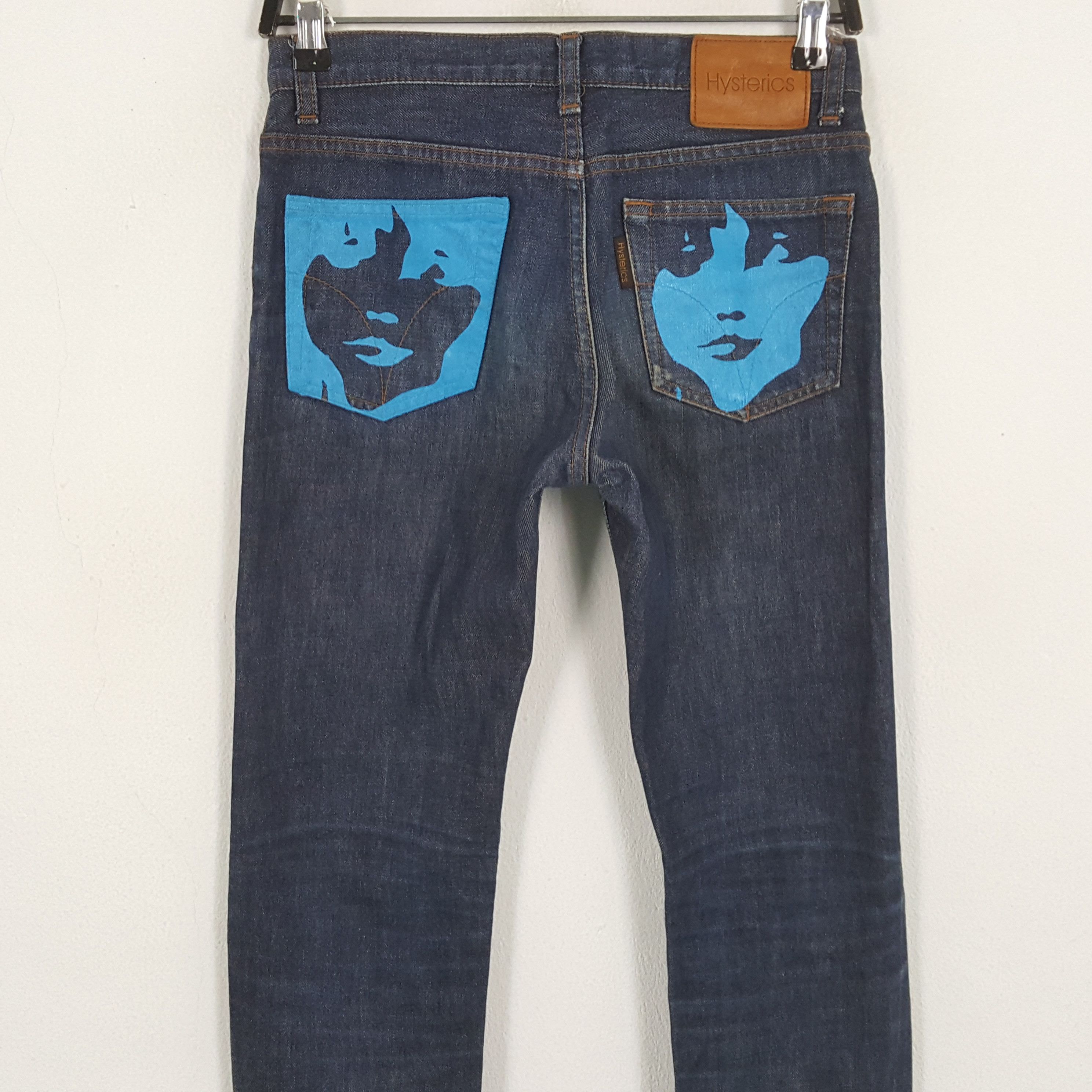 Hysteric Glamour × Japanese Brand × Vintage HYSTERIC GLAMOUR Japanese Brand Custom Art Jeans Size US 28 / EU 44 - 2 Thumbnail
