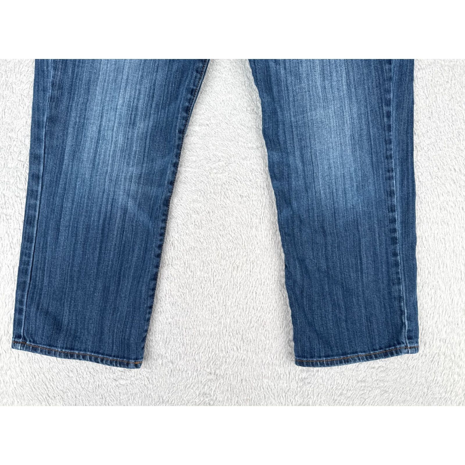 Lucky Brand Lucky Brand Jeans Womens 10 Blue Denim Crop Sweet N Crop Straight Leg Cotton 31x24 Jeans Size 32" / US 10 / IT 46 - 2 Thumbnail