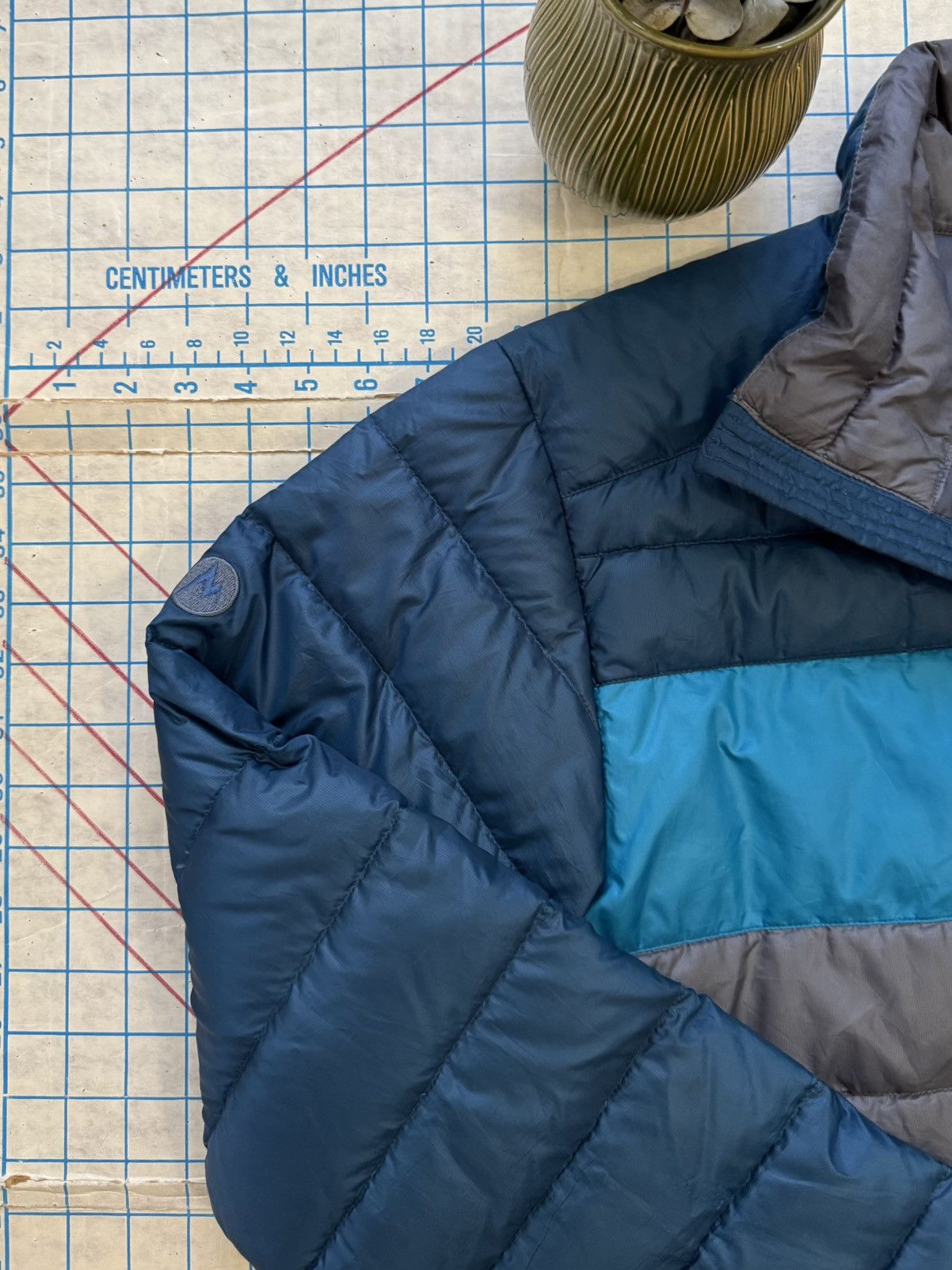 Marmot Marmot 600 Fill Full Zip Puffer Jacket Blue Mens Size Medium Size US M / EU 48-50 / 2 - 5 Thumbnail