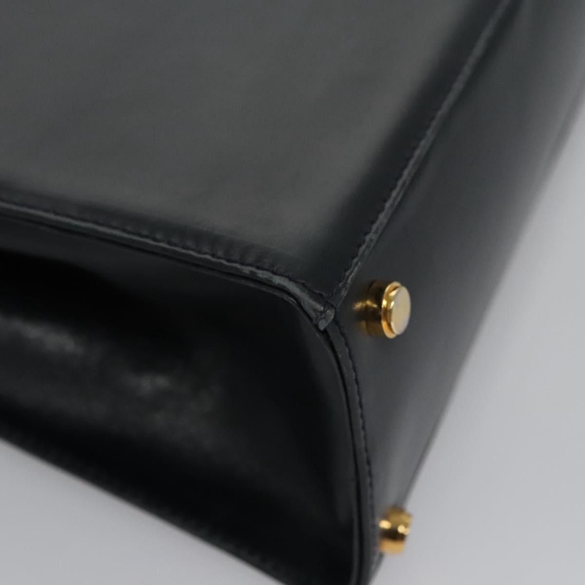 Salvatore Ferragamo Salvatore Ferragamo Gancini Shoulder Bag Leather Black Size ONE SIZE - 15 Thumbnail