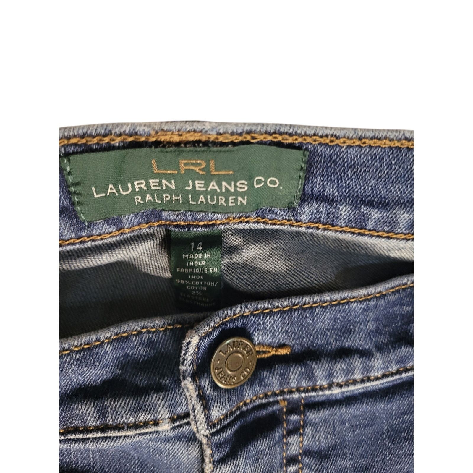 Ralph Lauren Ralph Lauren Jeans Women Classic Bootcut JMed Indigo Sz 14 Size 36" / US 14 / IT 50 - 2 Thumbnail