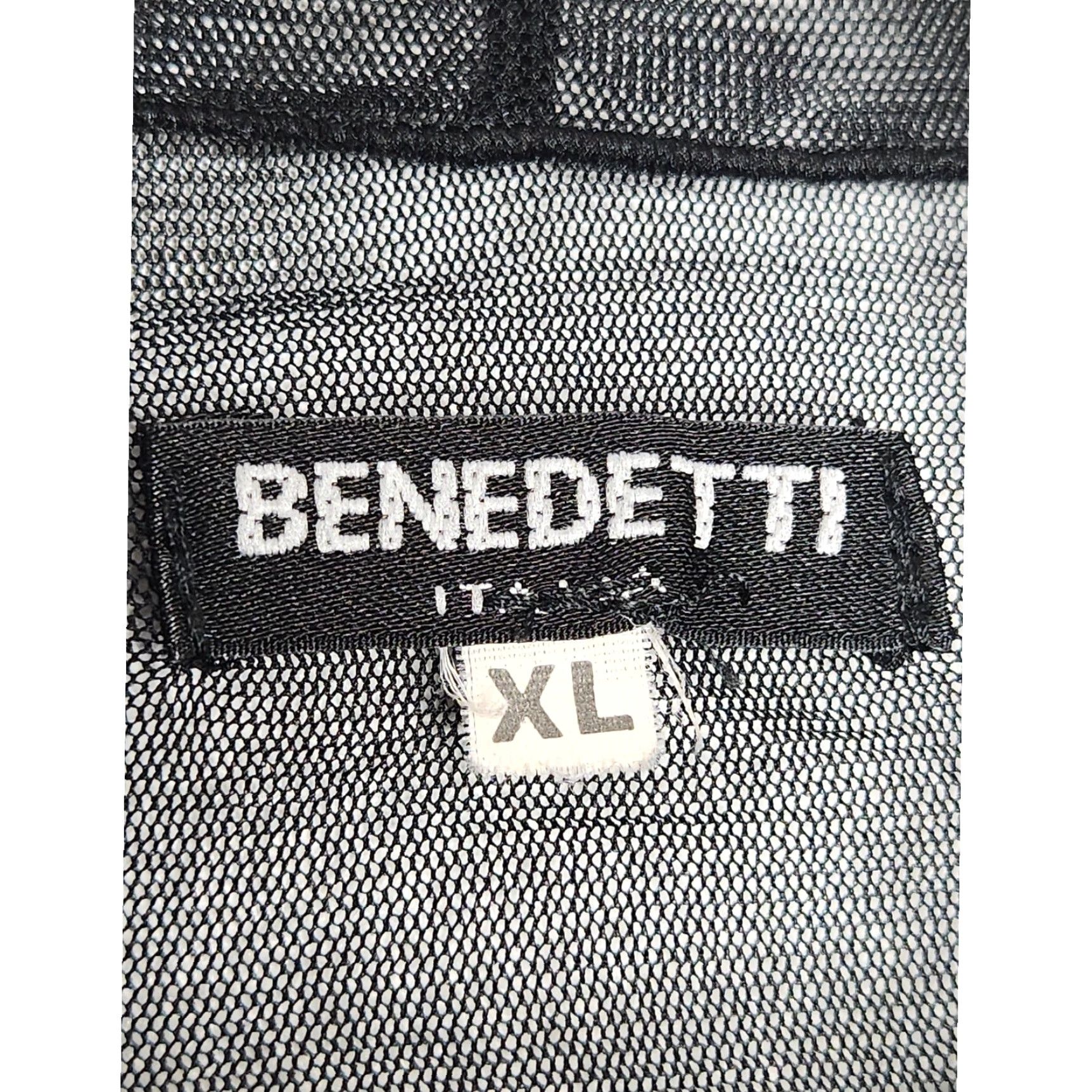 Vintage VINTAGE Benedetti XL Black Blouse Women Size XL / US 12-14 / IT 48-50 - 4 Thumbnail
