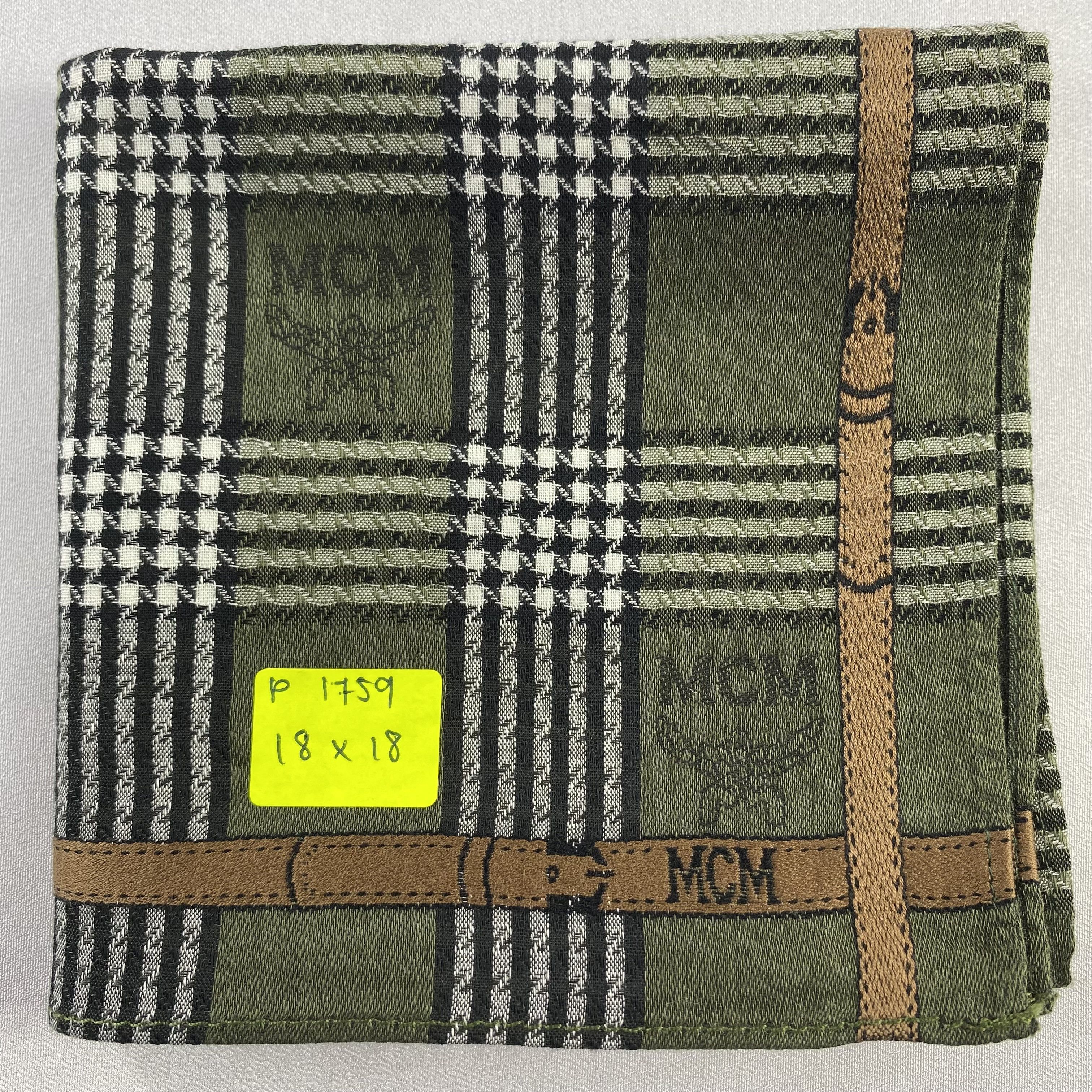 MCM × Vintage MCM Bandana/ Handkerchief / Neckerchief-P1759 Size ONE SIZE - 5 Thumbnail