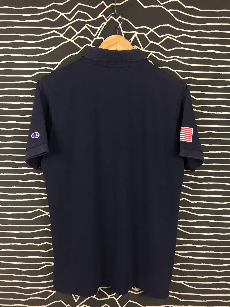 Champion × Vintage Vtg Champion Brooklyn New York Embroidered Logo Polo Tee Size US L / EU 52-54 / 3 - 6 Thumbnail