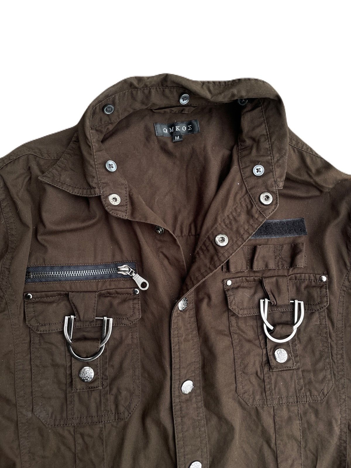 If Six Was Nine 2000s Japanese archive Ring Gimmic Button Shirts Vkei Size US M / EU 48-50 / 2 - 5 Thumbnail