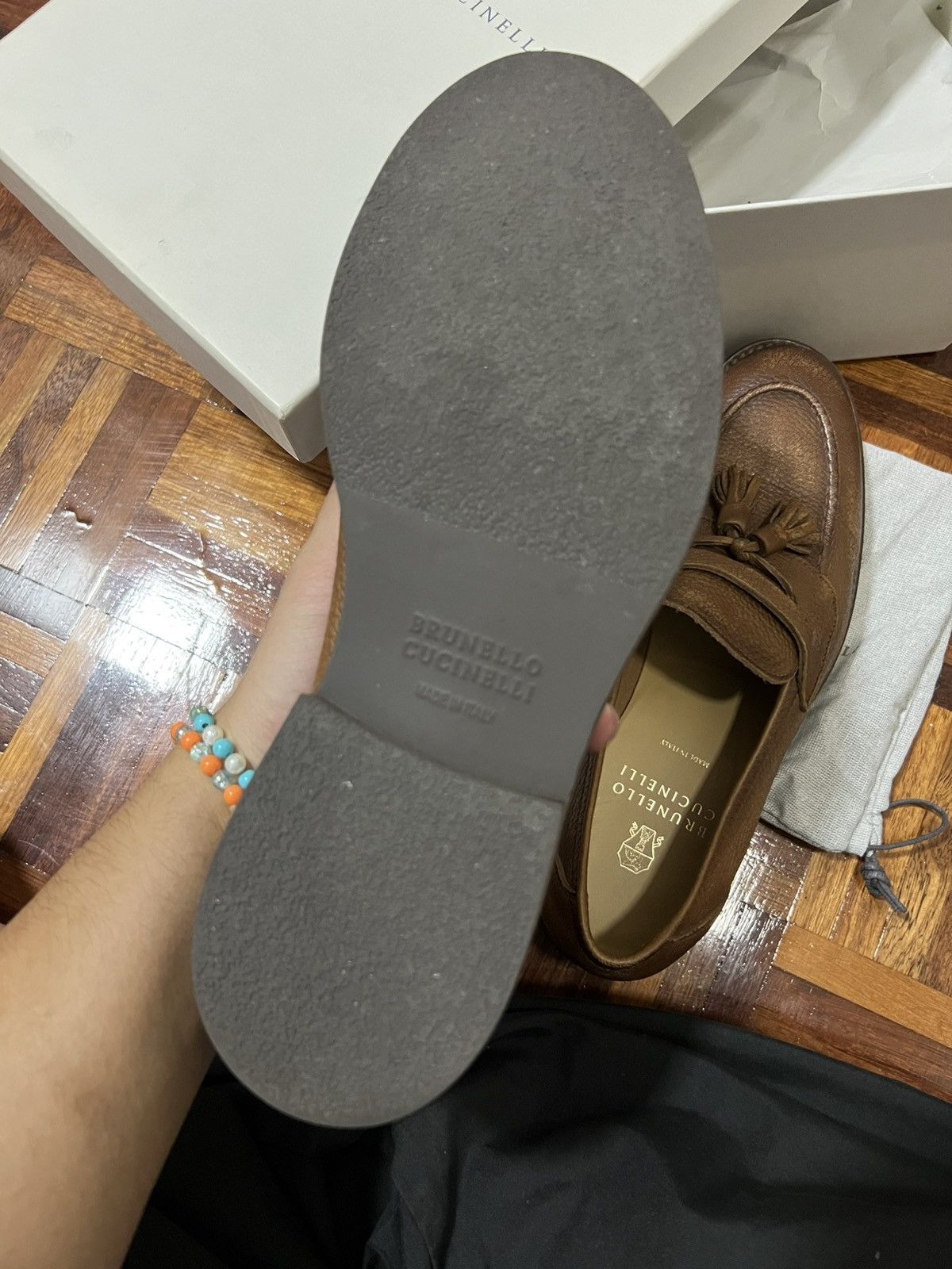 Brunello Cucinelli Brunello Cucinelli Penny Loafer Size US 9 / EU 42 - 5 Thumbnail