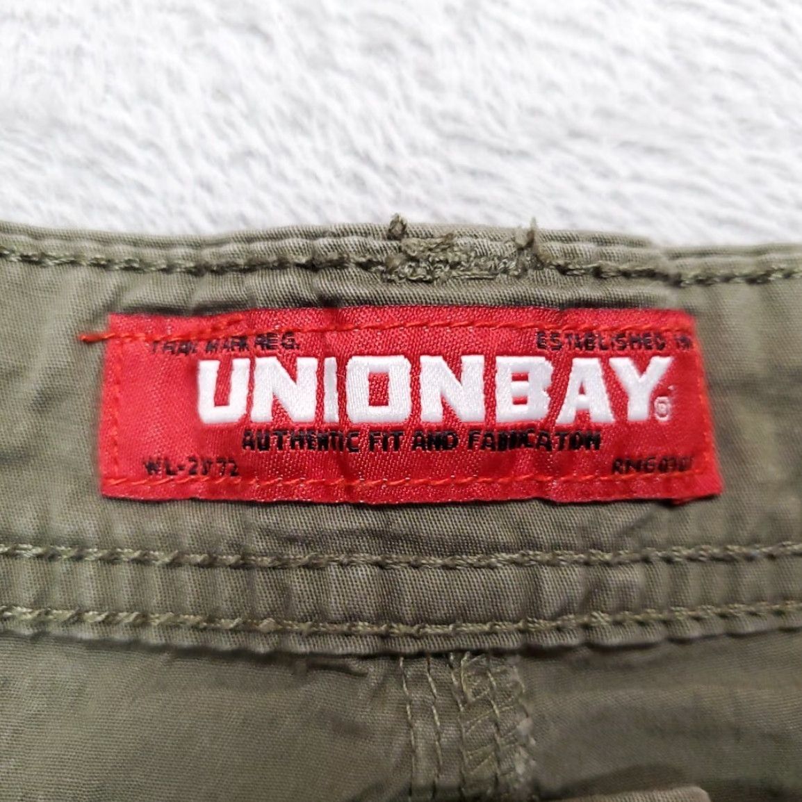 Vintage Union Bay Shorts Men 34 Green Cargo Pocket Cotton Utility Outdoor Summer Comfort Men Size US 34 / EU 50 - 3 Thumbnail