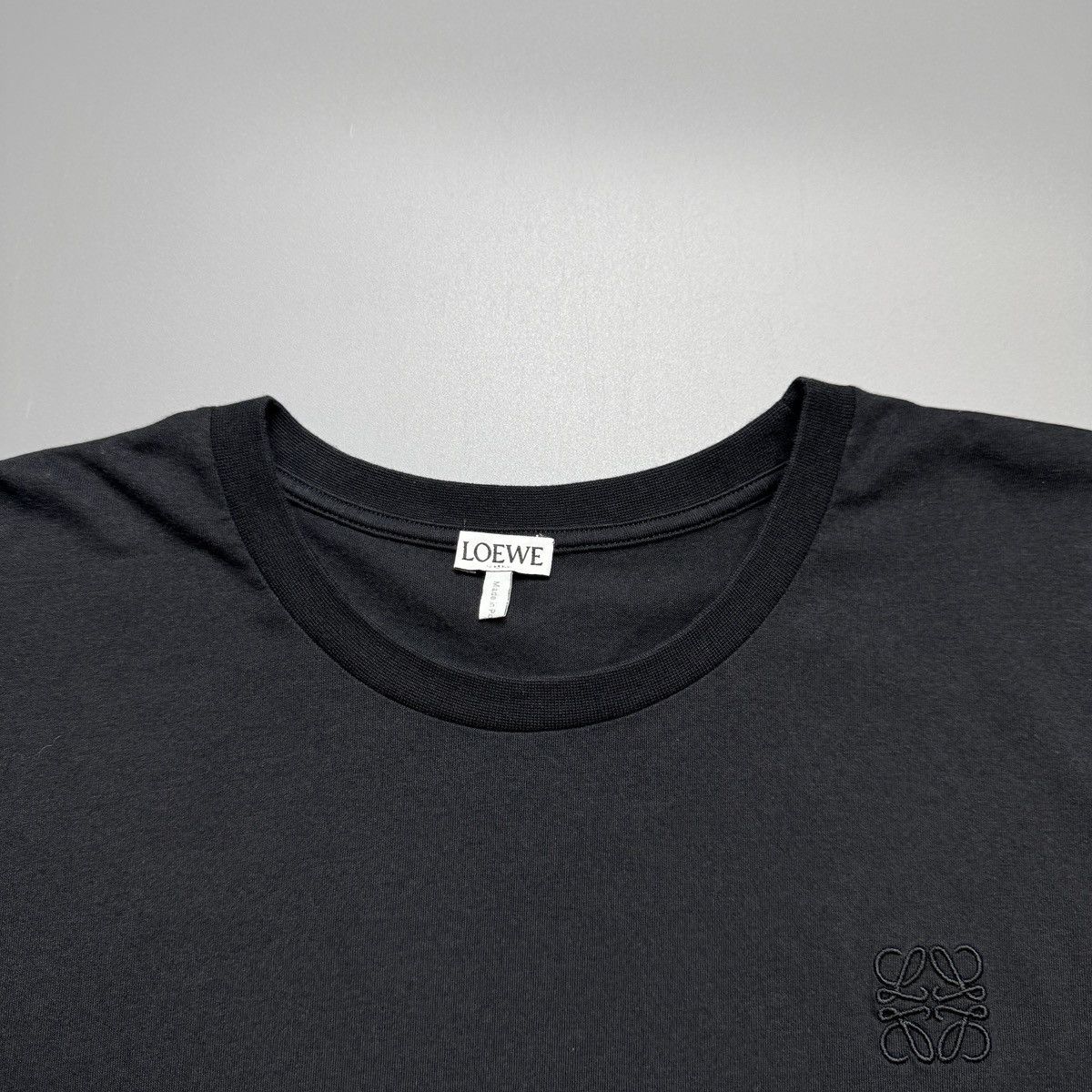 Loewe Loewe - Anagram Boxy Cropped Embroidered Logo - Shirt Size XS / US 0-2 / IT 36-38 - 6 Thumbnail