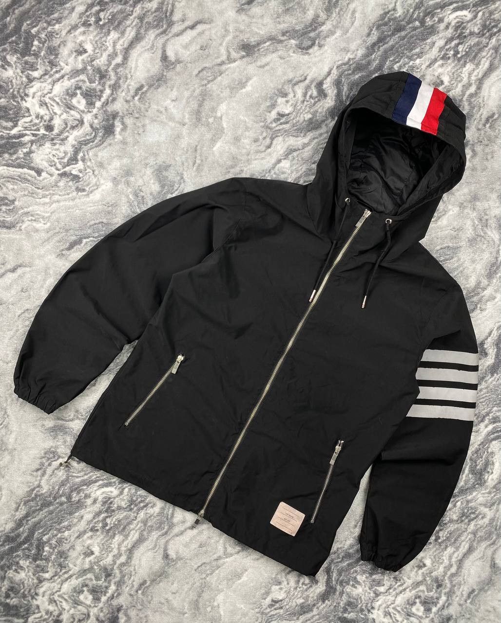 Thom Browne Thom Browne Windbreaker Nylon Jacket Size US L / EU 52-54 / 3 - 1 Thumbnail