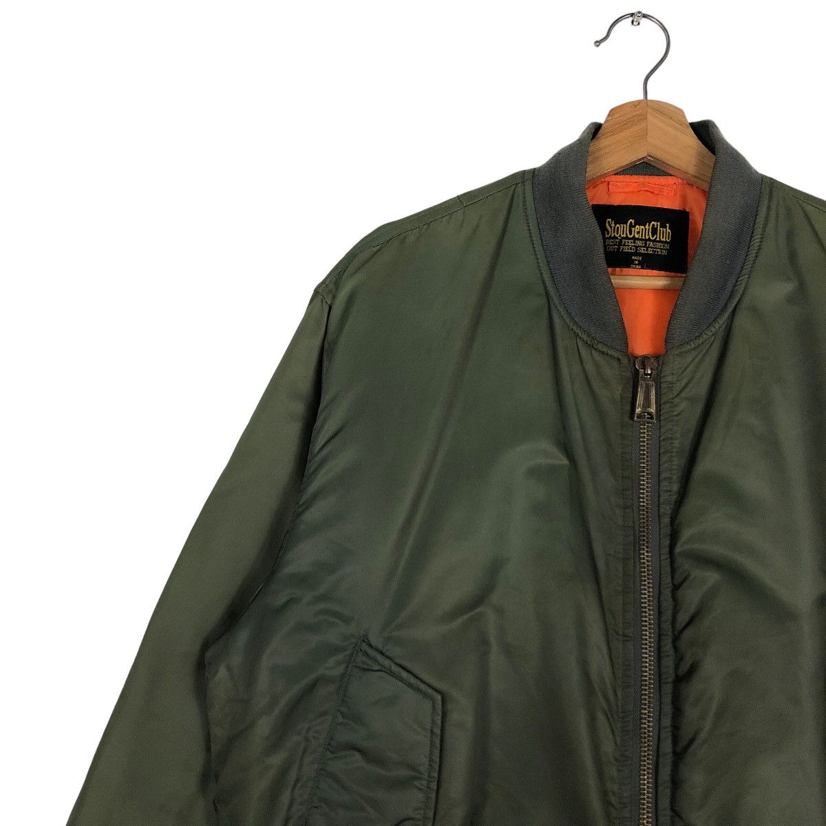 Japanese Brand 🔥90’s Riot Riot Reversible Bomber Jacket Stou Gent Club Size US M / EU 48-50 / 2 - 6 Thumbnail
