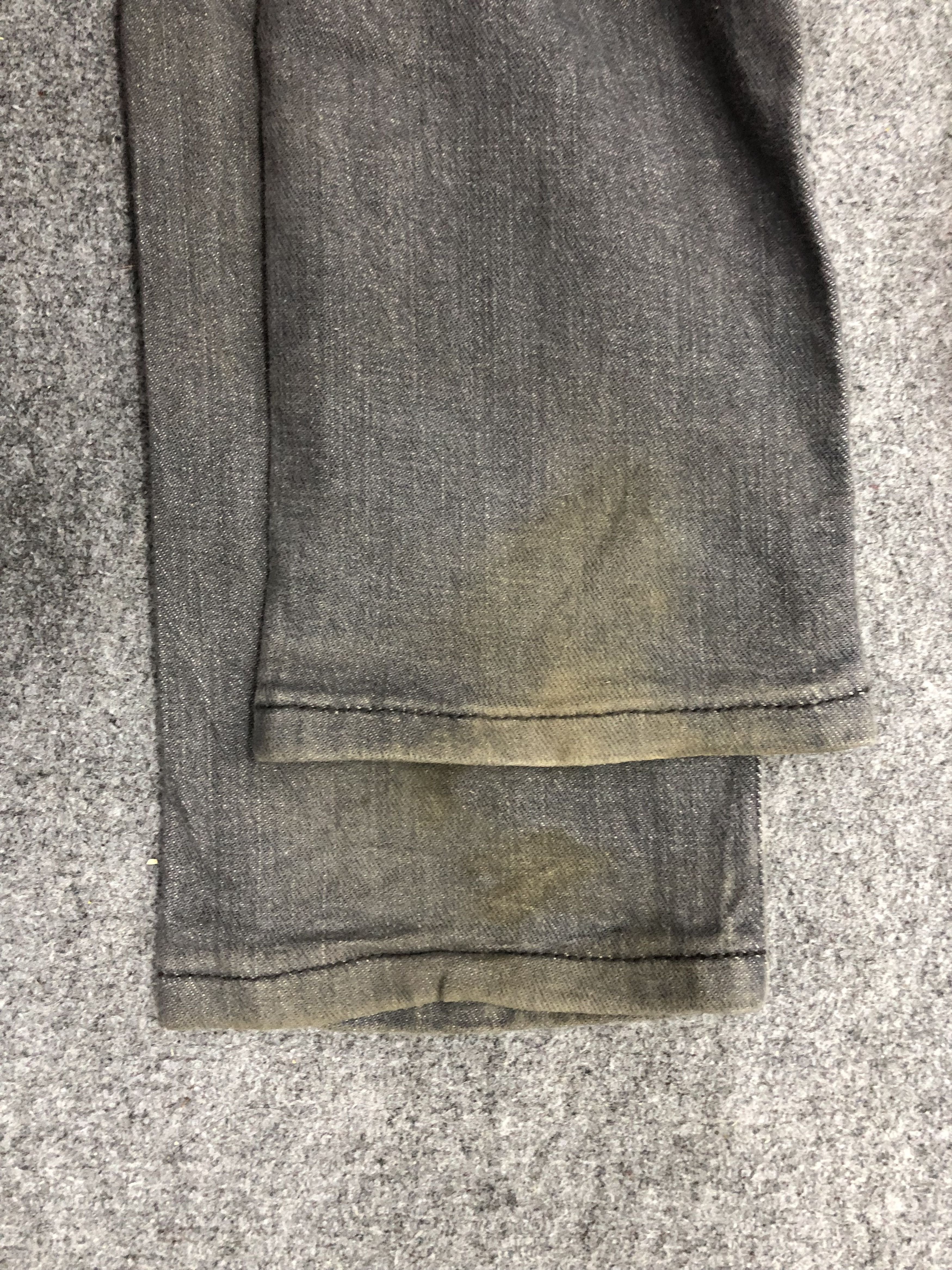 Levi's × Vintage Vintage Levis 510 Faded Black Skinny Jeans DP1283 Size US 27 - 13 Thumbnail