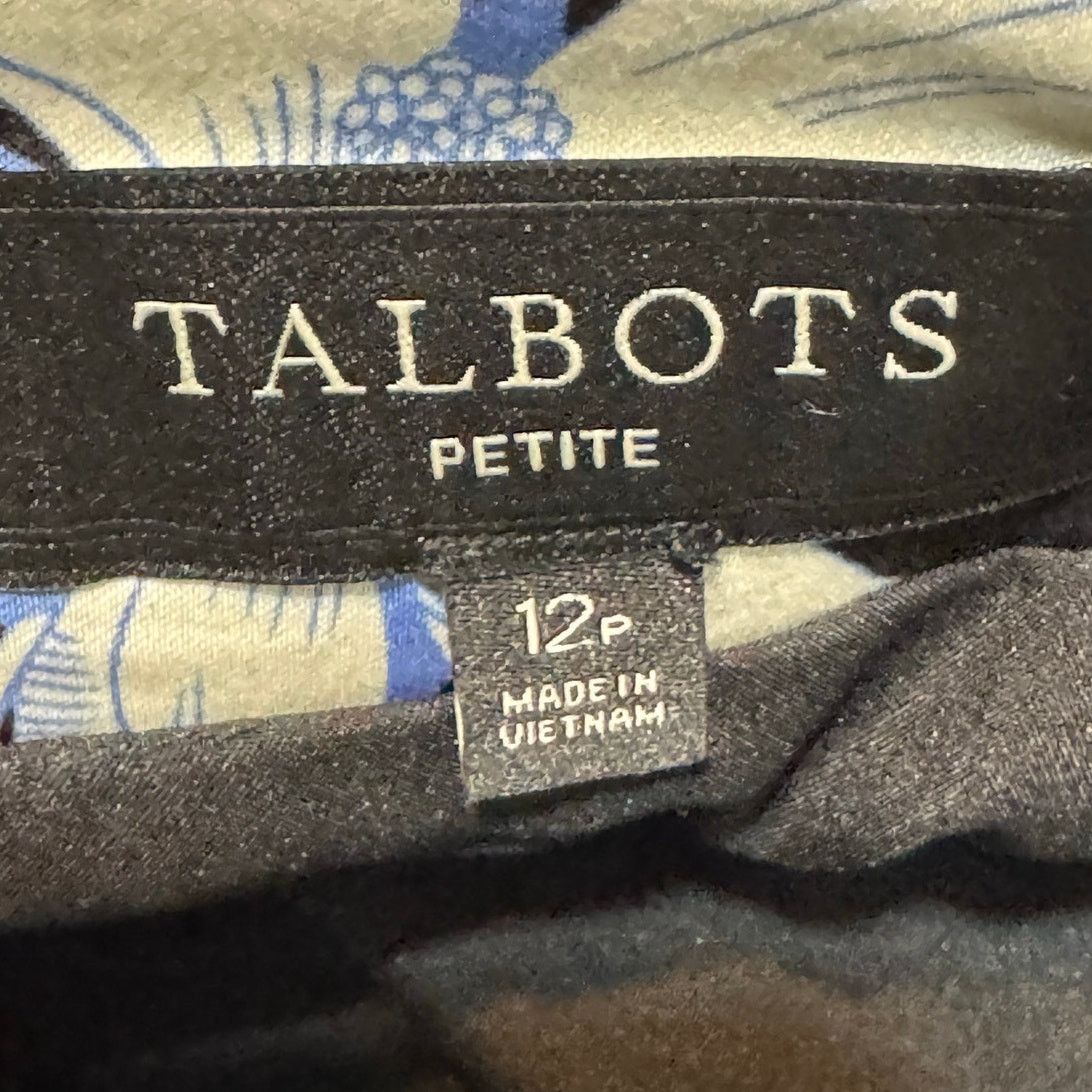 Other Talbots Floral Sateen Pencil Knee Length Skirt Petite 12 Size 34" / US 12 / IT 48 - 7 Thumbnail