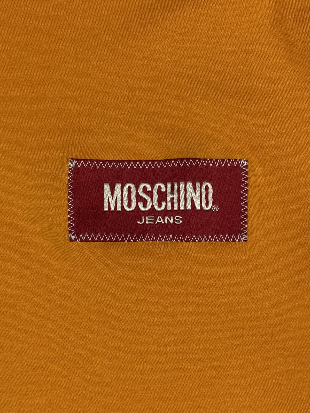 Moschino × Vintage Vintage Moschino Jeans Luxury Hype Tee T Shirt Size US XL / EU 56 / 4 - 6 Thumbnail