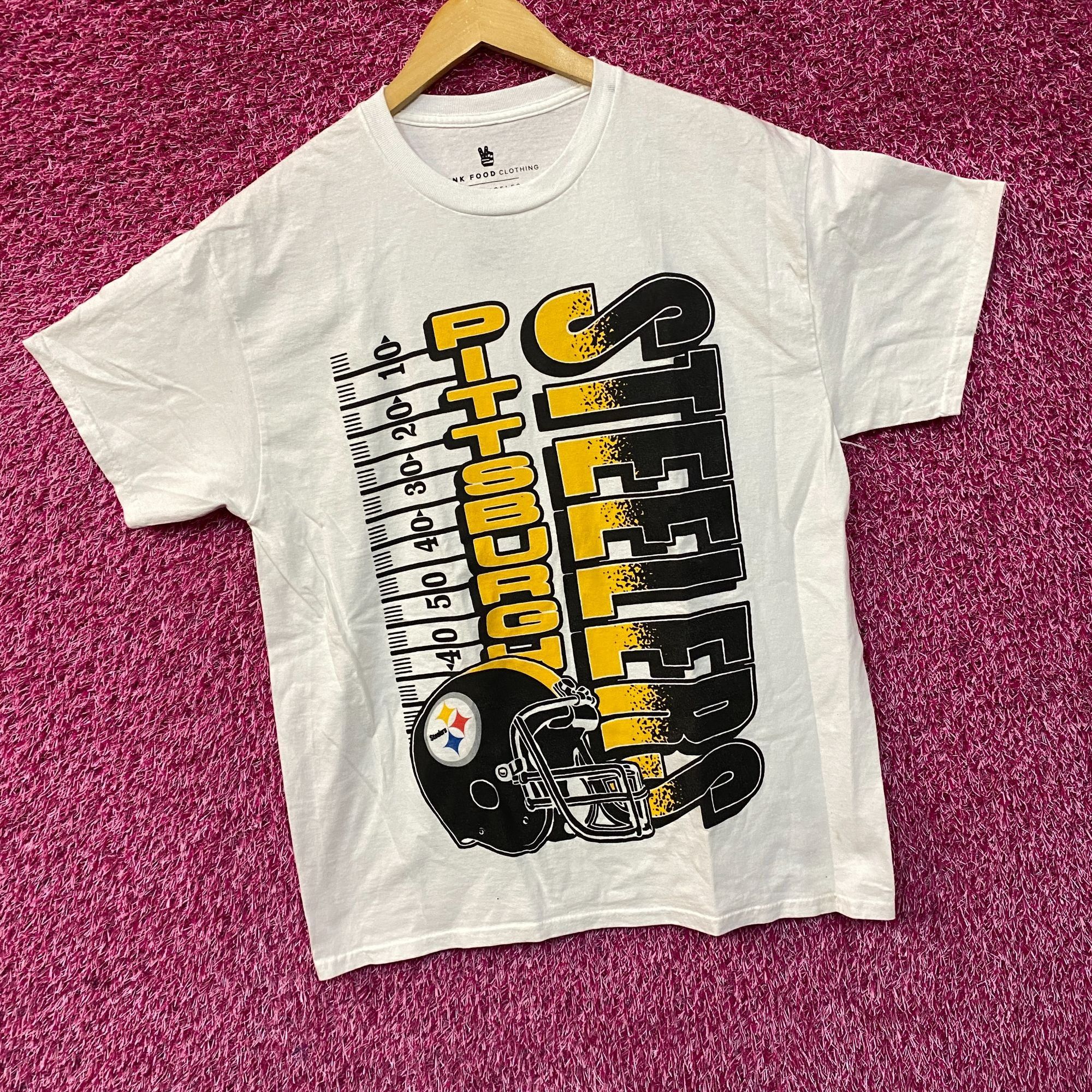 Junk Food Junk Food Clothing Pittsburgh Steelers NFL Retro White T-Shi Size US M / EU 48-50 / 2 - 3 Thumbnail