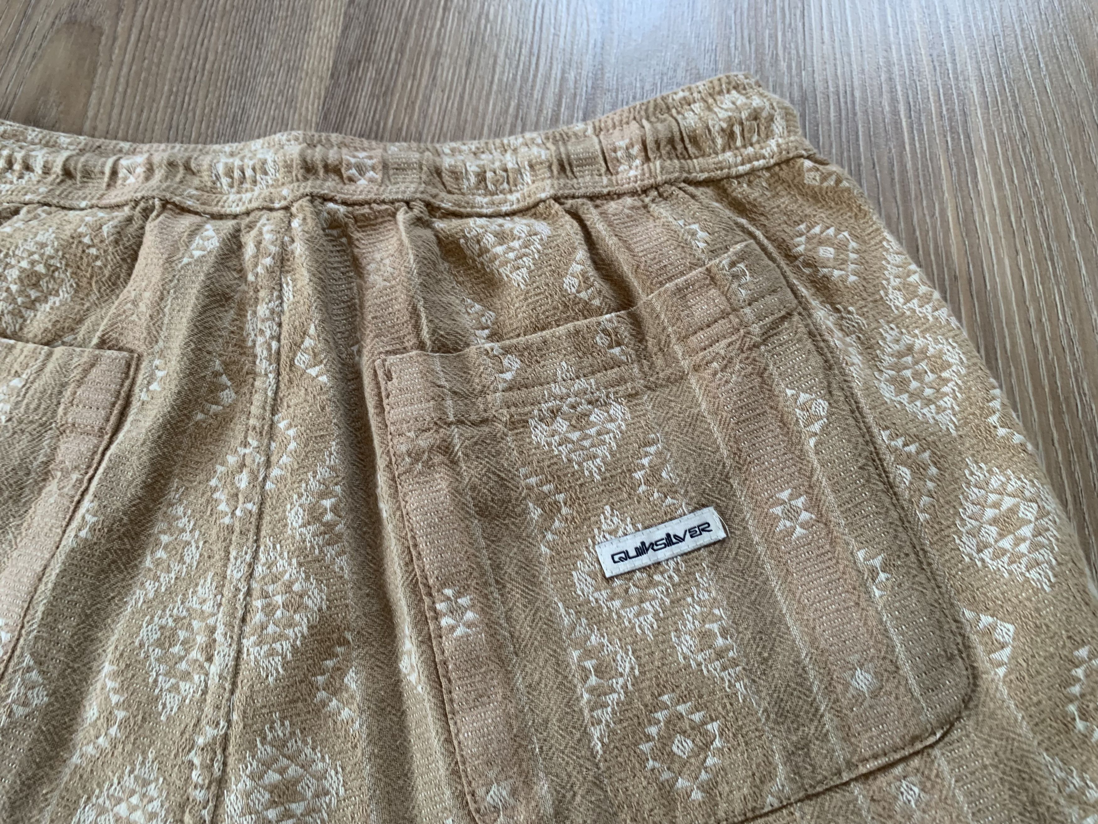 Quicksilver Quicksilver Taxer Jacquard Casual Cotton Shorts Size US 30 / EU 46 - 5 Thumbnail