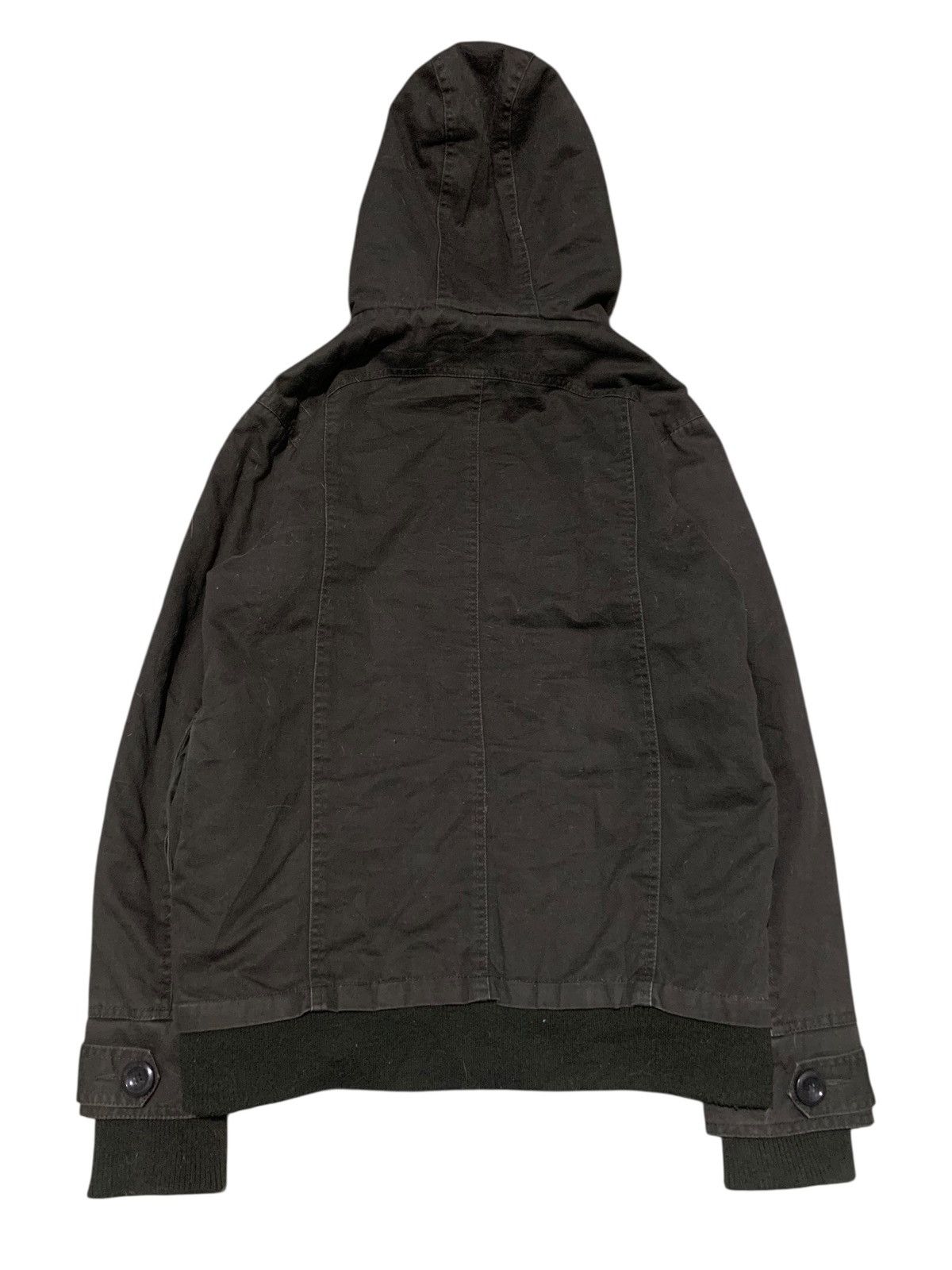 If Six Was Nine 2000s In The Attic multipocket fur hoodie canvas jacket Size US M / EU 48-50 / 2 - 12 Thumbnail