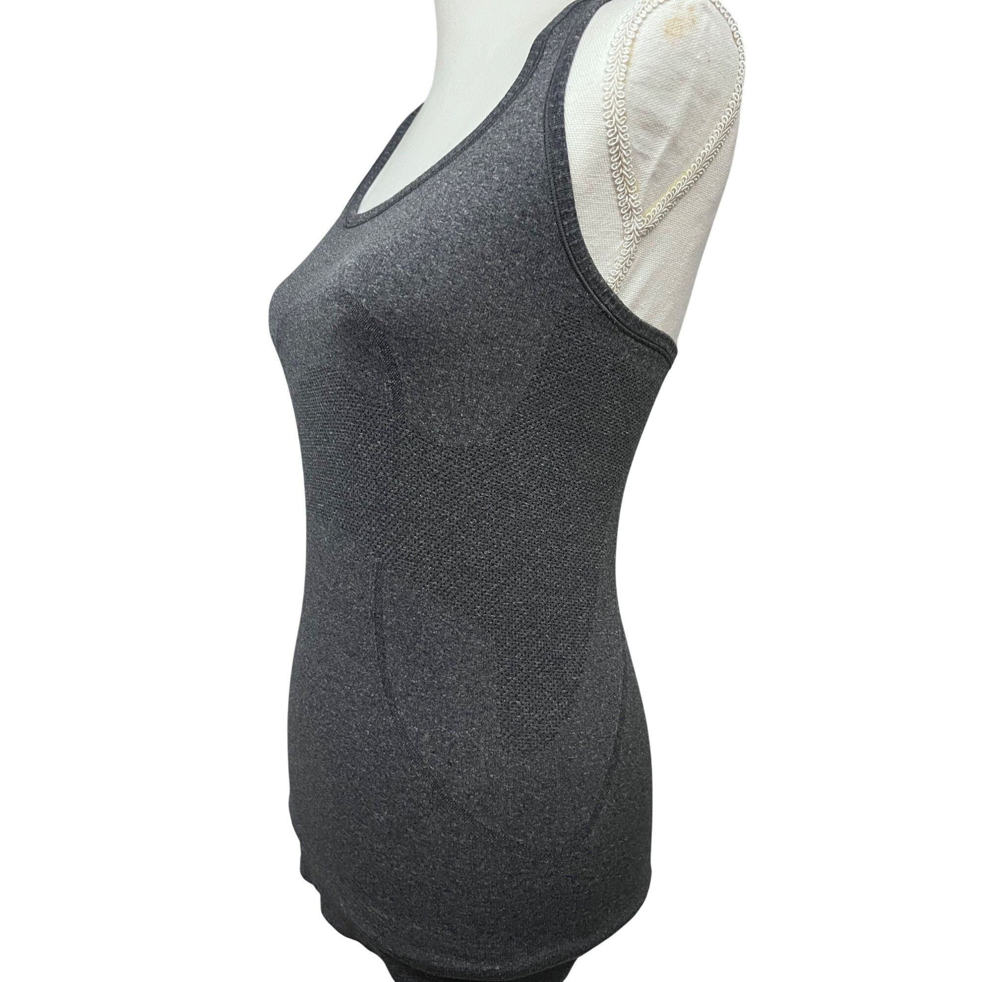 Lululemon Lululemon Swiftly Tech Womens Dark Gray Racerback Tank Top S Size S / US 4 / IT 40 - 8 Thumbnail