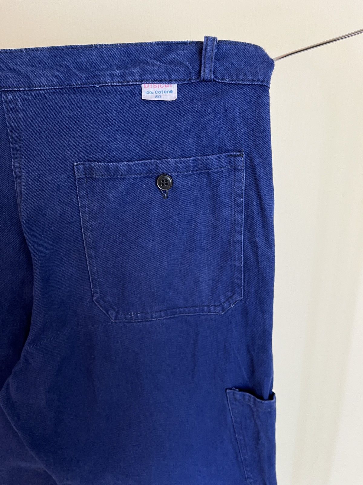 Le Laboureur Vintage 70s / 80s French Work Pants Size US 41 - 3 Thumbnail
