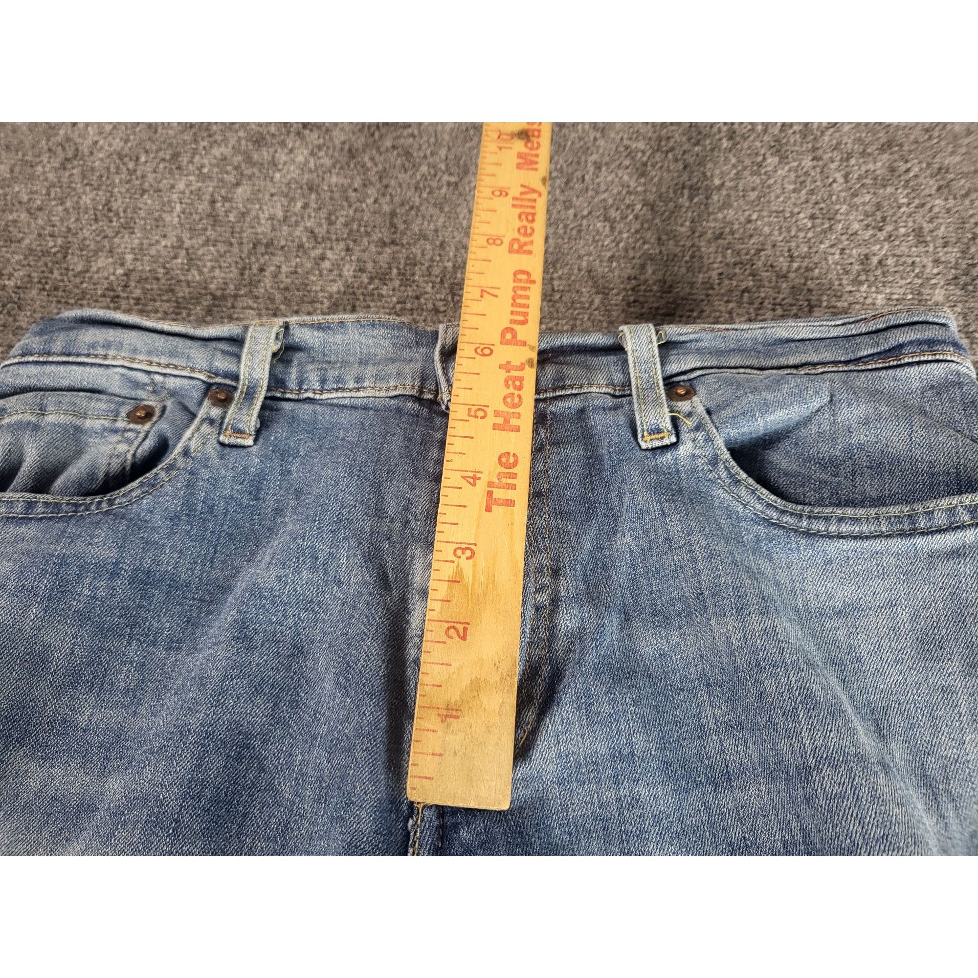 Levi's Levi's Lot 511 Premium Jeans Women Sz 29X30 Blue Denim Casua Size 29" - 4 Thumbnail