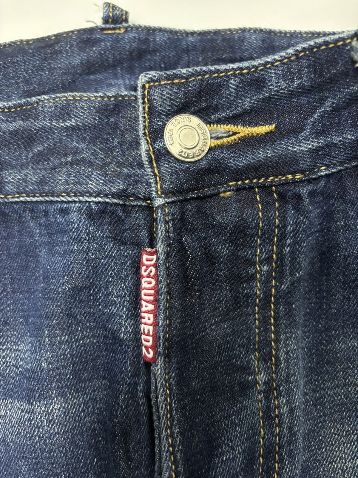Dsquared2 DSQUARED2 CRAZY DISTRESSED PAINTER JEANS Size US 29 - 9 Thumbnail