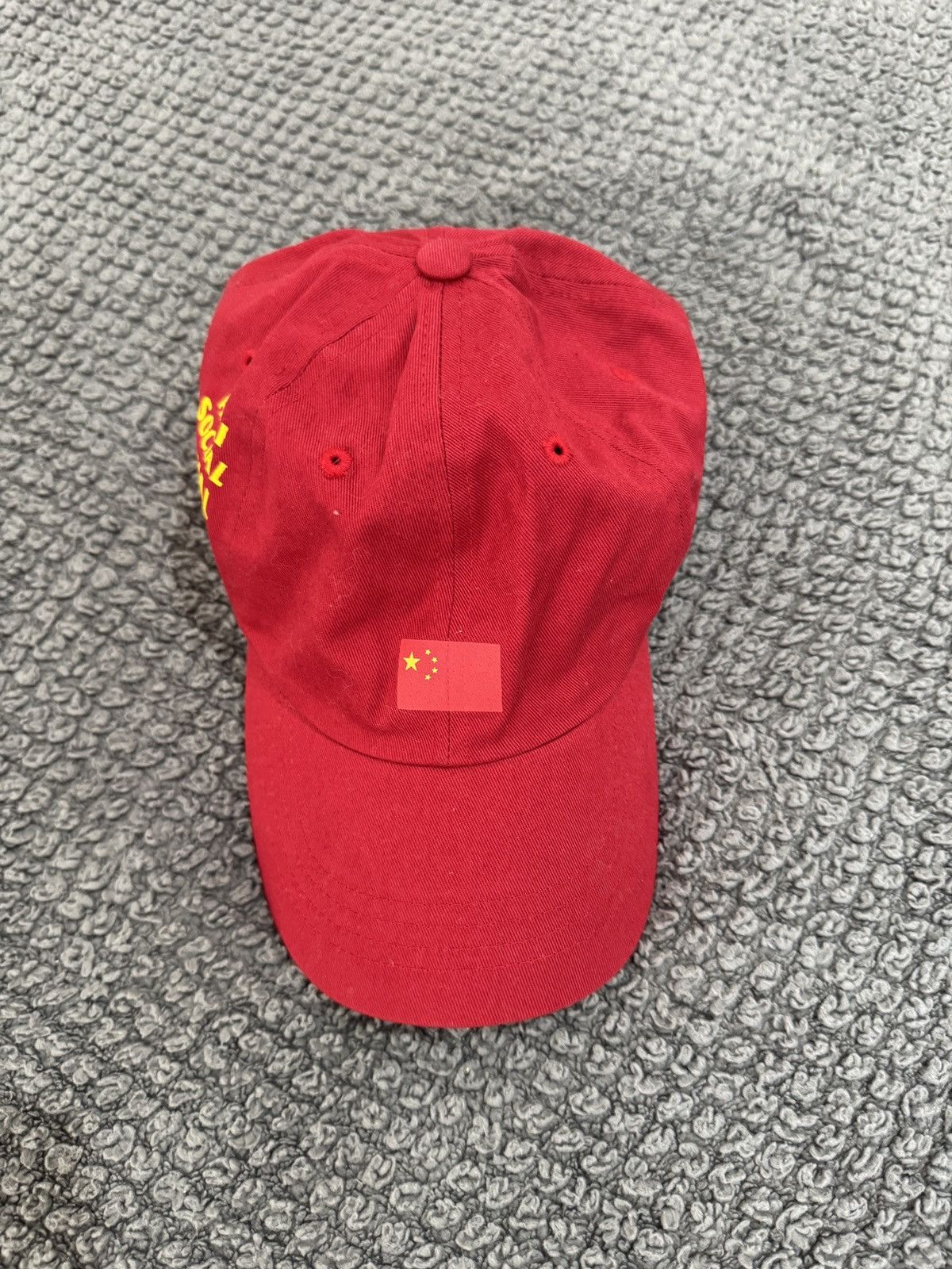 Anti Social Social Club Anti Social Social Club Red China Cap Size ONE SIZE - 2 Thumbnail