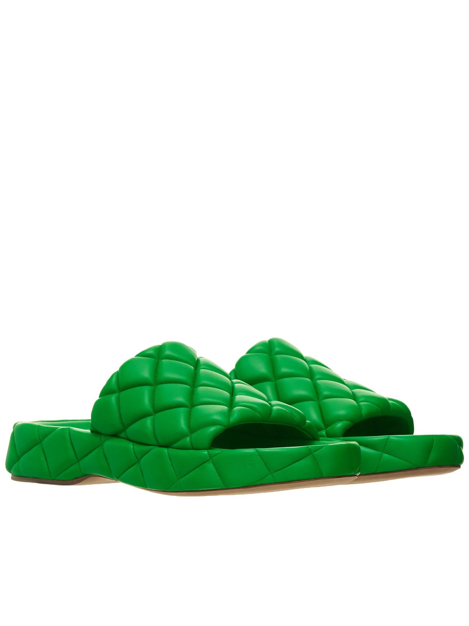 Bottega Veneta o1y0526 Slippers in Green Size US 8 / EU 41 - 3 Thumbnail
