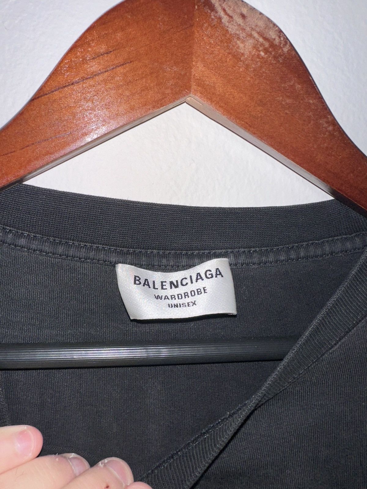 Balenciaga Balenciaga Turn Logo Short Sleeve Size US S / EU 44-46 / 1 - 3 Thumbnail