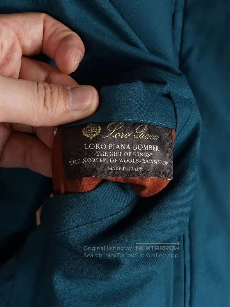 Loro Piana Loro Piana GOK Reversible Bomber Jacket. Size US L / EU 52-54 / 3 - 5 Thumbnail