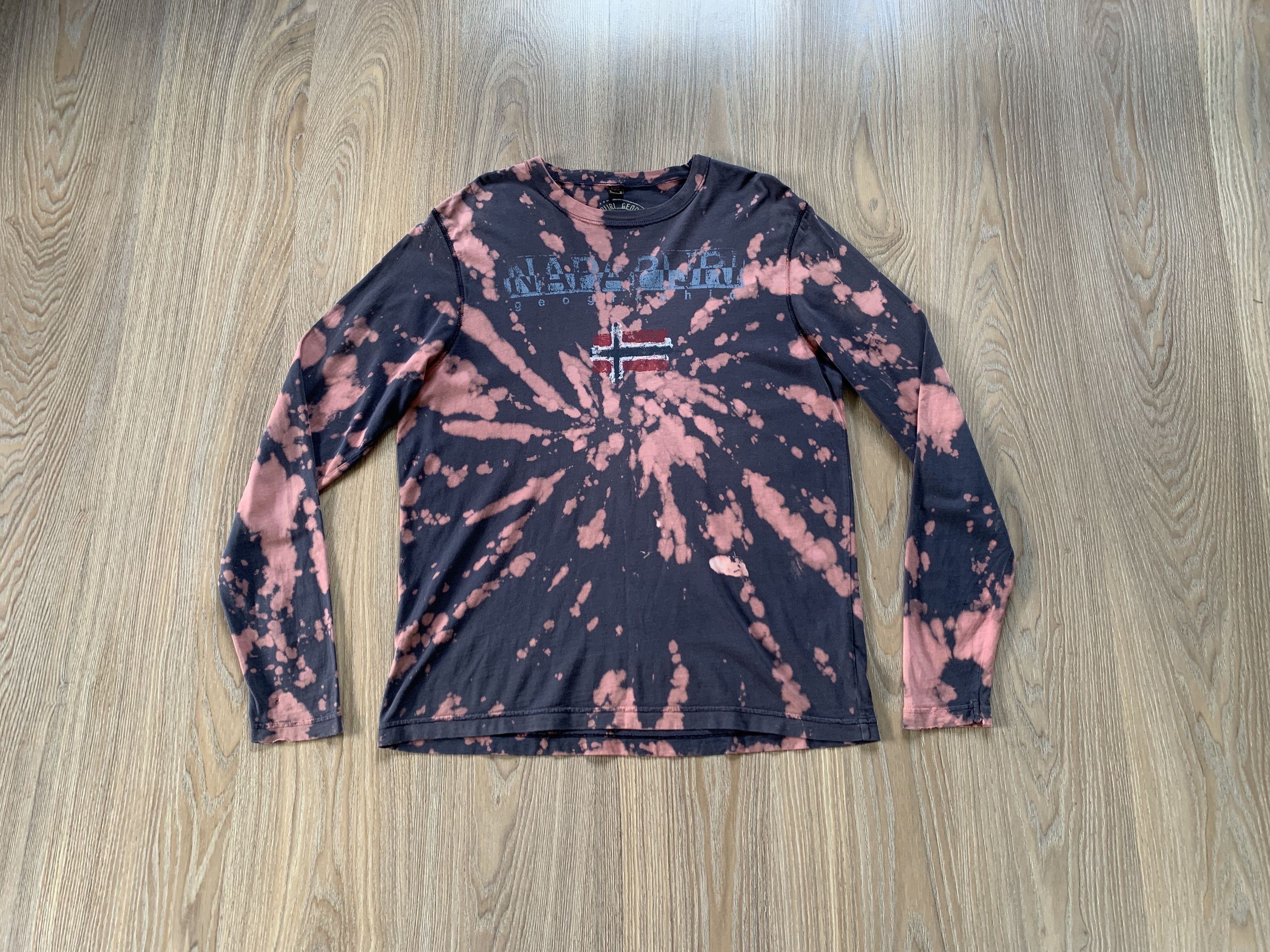 Napapijri Napapijri Cotton Tie Dye Long Sleeve Shirt Size US L / EU 52-54 / 3 - 1 Thumbnail