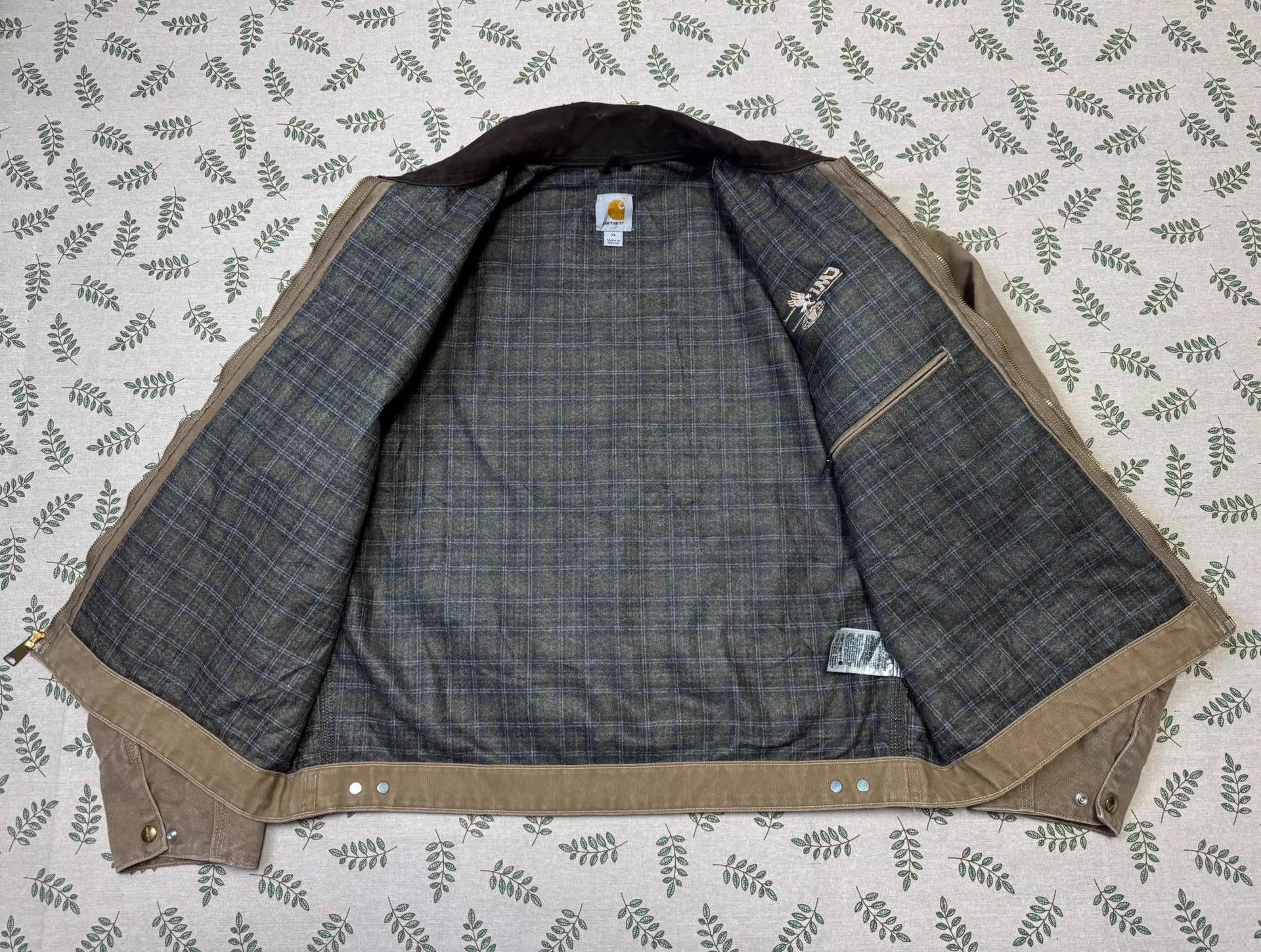 Carhartt Vintage Carhartt J97 Detroit Jacket FRB Brown XL Size US XL / EU 56 / 4 - 4 Thumbnail