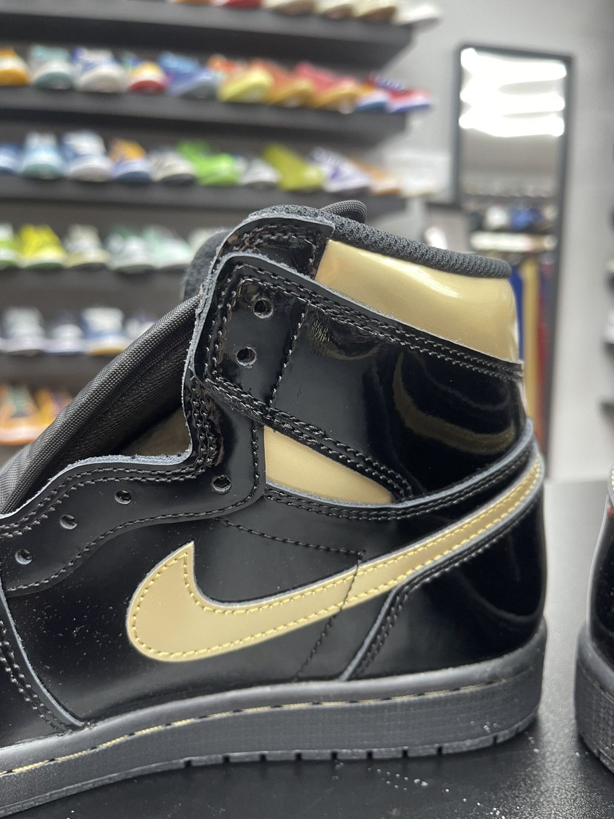Jordan Brand Size 10 - Jordan 1 Metallic Gold Brand New Size US 10 / EU 43 - 6 Thumbnail