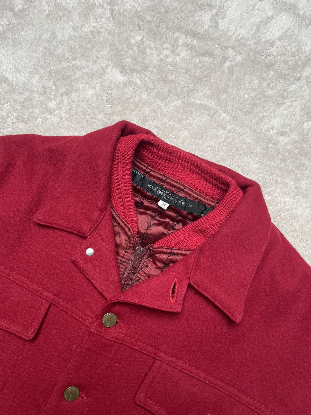 Marithe + Francois Girbaud 1990s Marithé + François Girbaud Double Layer Jacket Size M / US 6-8 / IT 42-44 - 2 Thumbnail