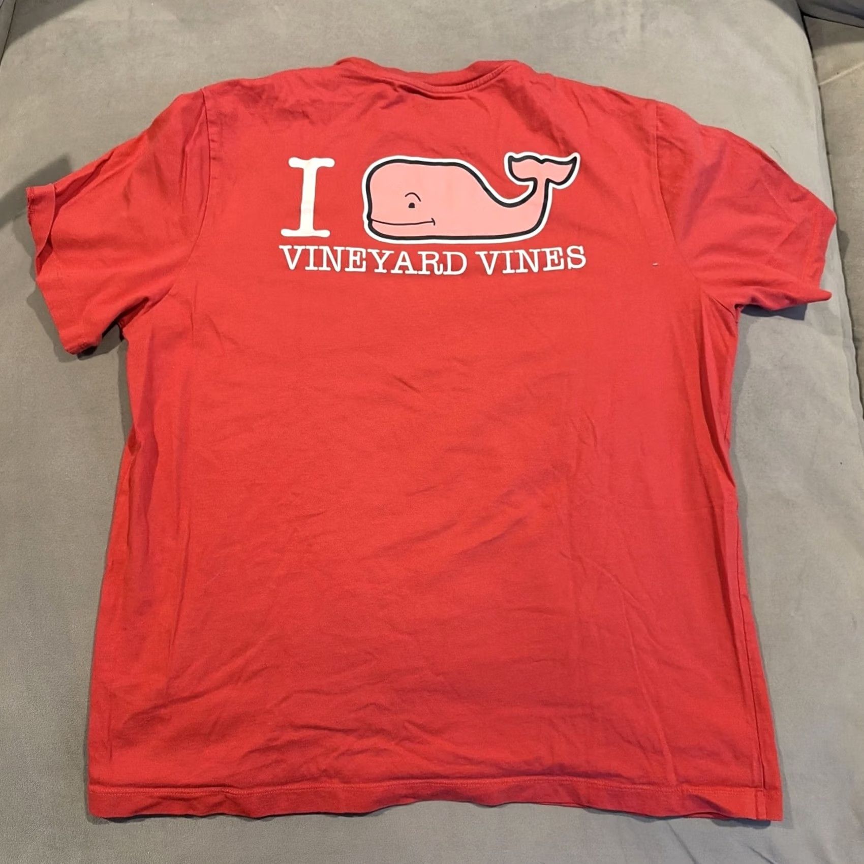 Vineyard Vines VINEYARD VINES Vinyard Vines Double Sided T Shirt Large Awesome I LOVE Mens Size US L / EU 52-54 / 3 - 4 Thumbnail