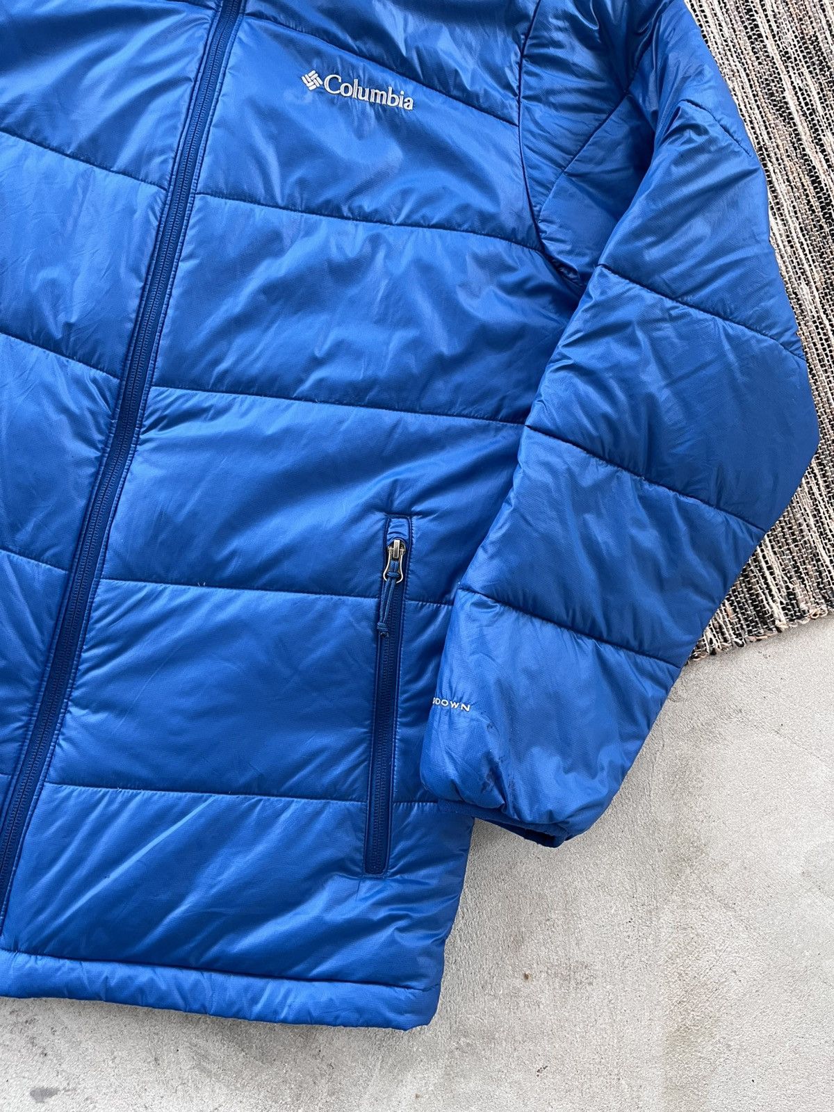 Columbia Vintage Columbia Lightweight Down Jacket Outdoor Y2K Blue Size US S / EU 44-46 / 1 - 6 Thumbnail