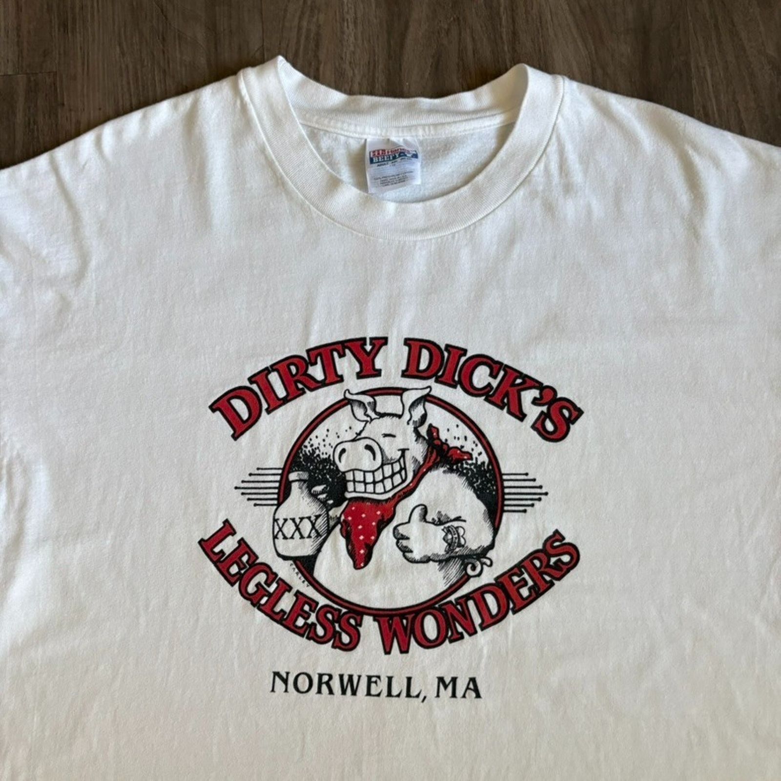 Vintage Vintage Dirty Dicks T-Shirt Men's Size XXL Size US XXL / EU 58 / 5 - 1 Thumbnail