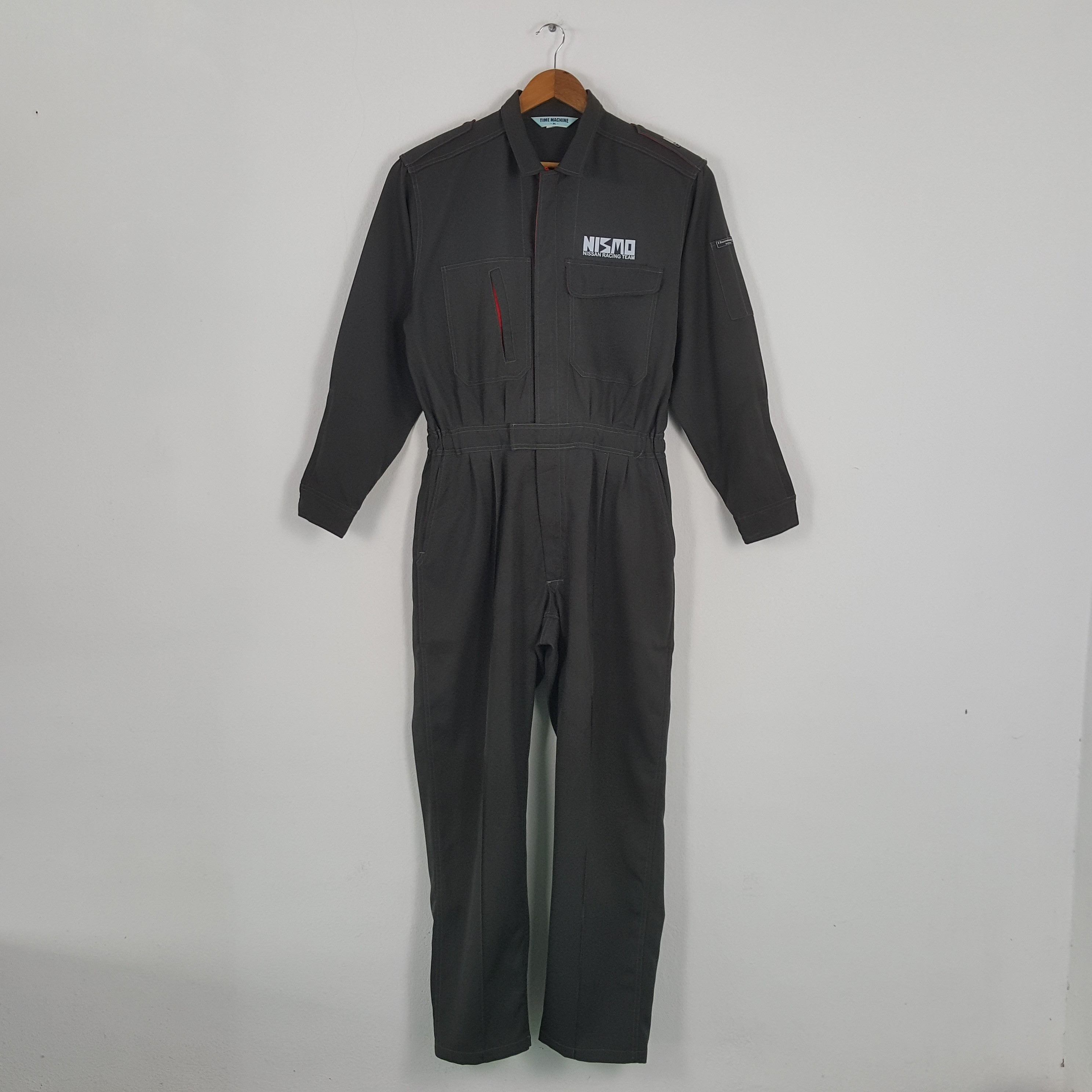 Japanese Brand × Vintage Vintage NISMO NISSAN RACING Japanese Custom Coverall Jacket Size US L / EU 52-54 / 3 - 4 Thumbnail