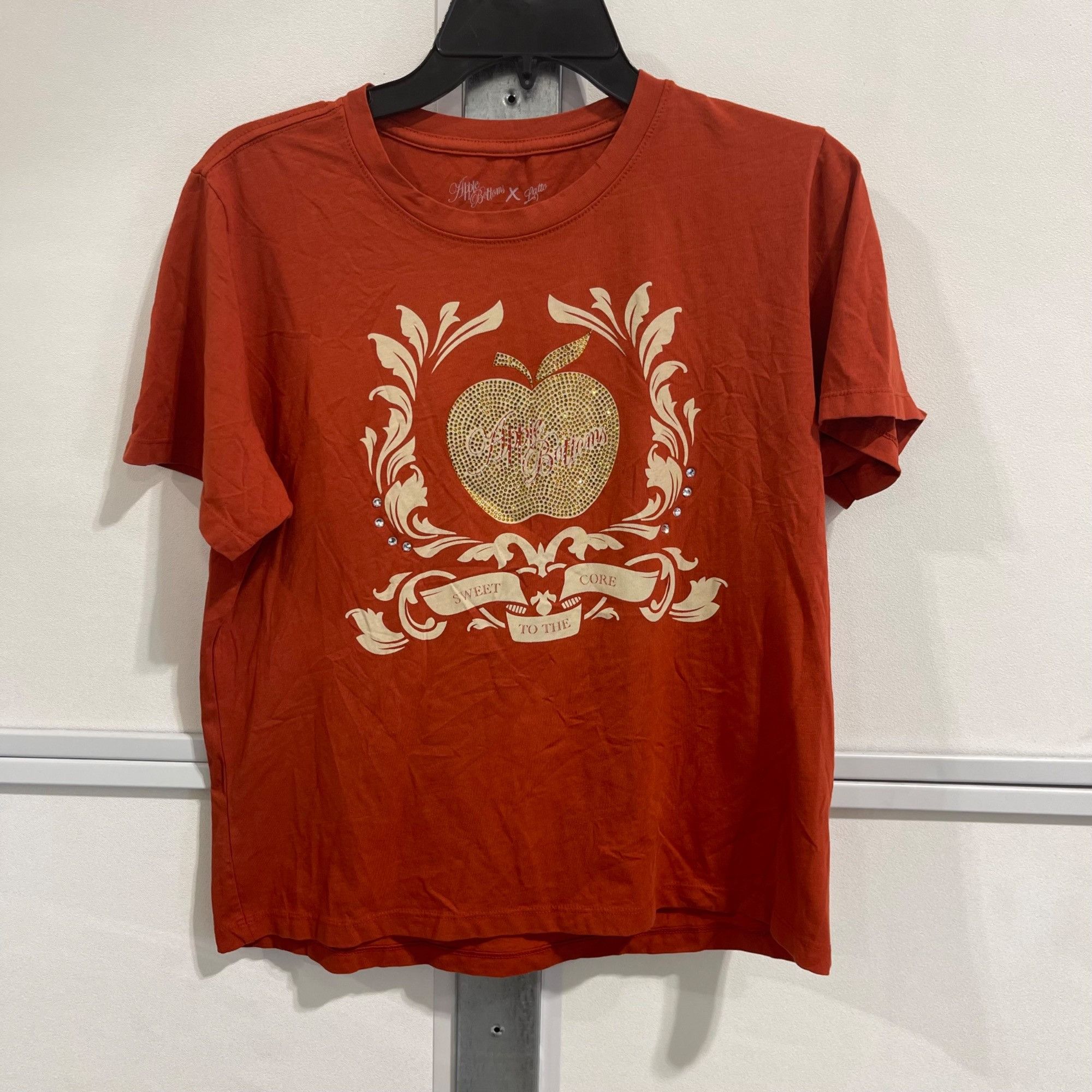 Other NEW APPLE BOTTOM x LATTO GOLDEN CREST TEE SZ LARGE Size L / US 10 / IT 46 - 4 Thumbnail