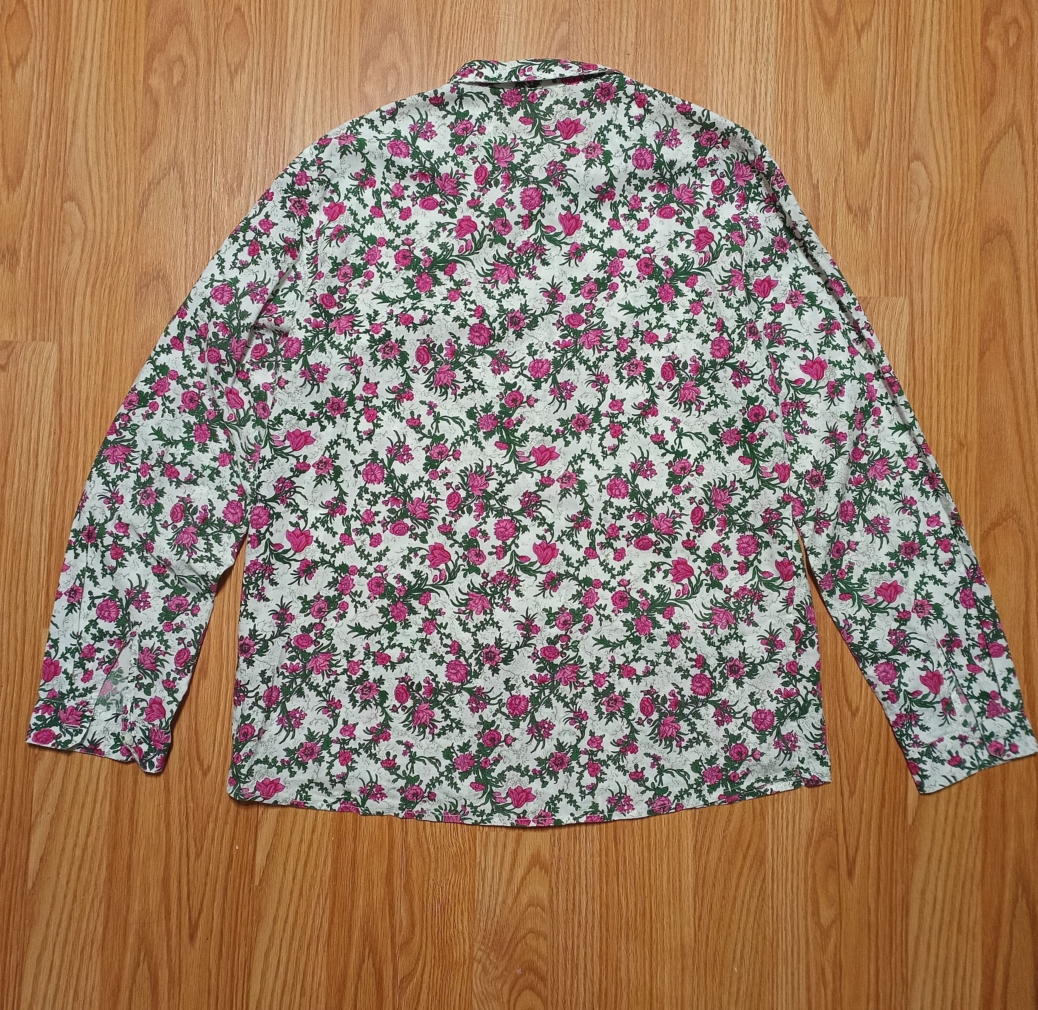 Sezane Sezane Pierro Cotton Shirt Blouse Liberty Rose Print EU 38 Size S / US 4 / IT 40 - 9 Thumbnail