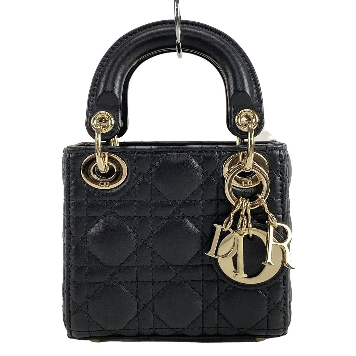 Dior DIOR Lady Dior Micro Bag Handbag Size ONE SIZE - 1 Thumbnail