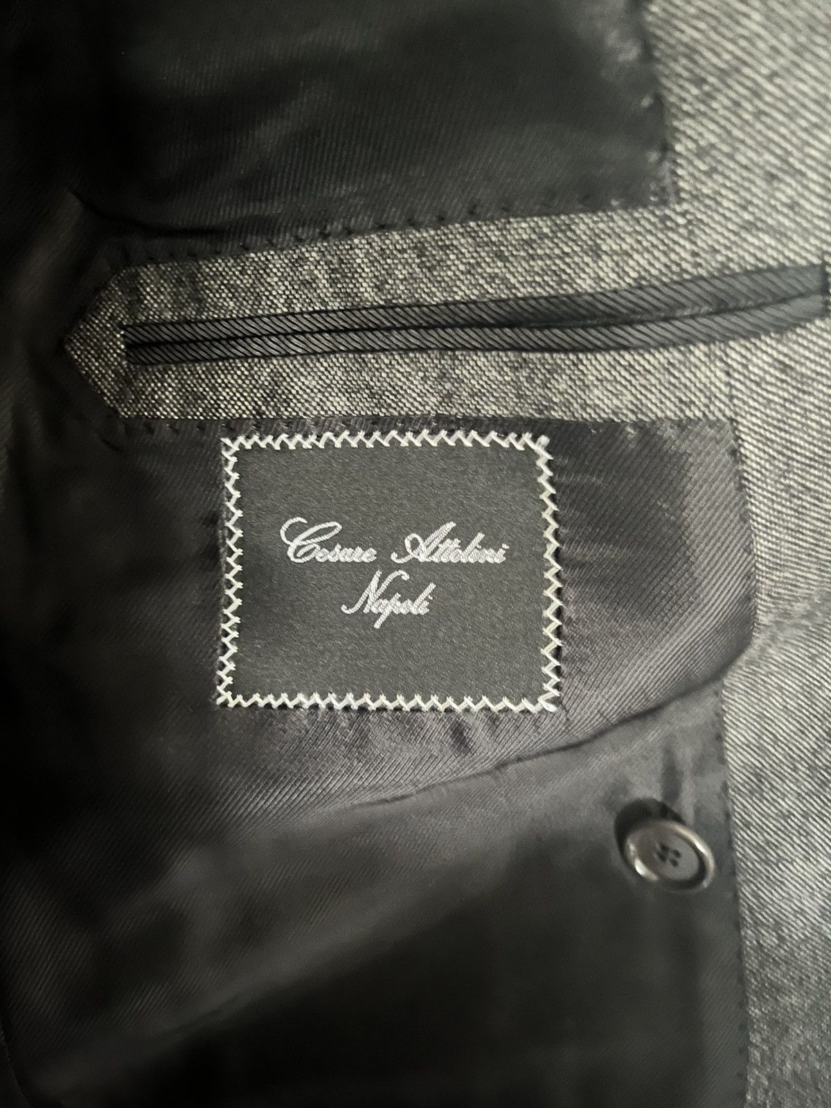 Cesare Attolini Cesare Attolini grey wool double breasted suit size 38r Size 38R - 2 Thumbnail