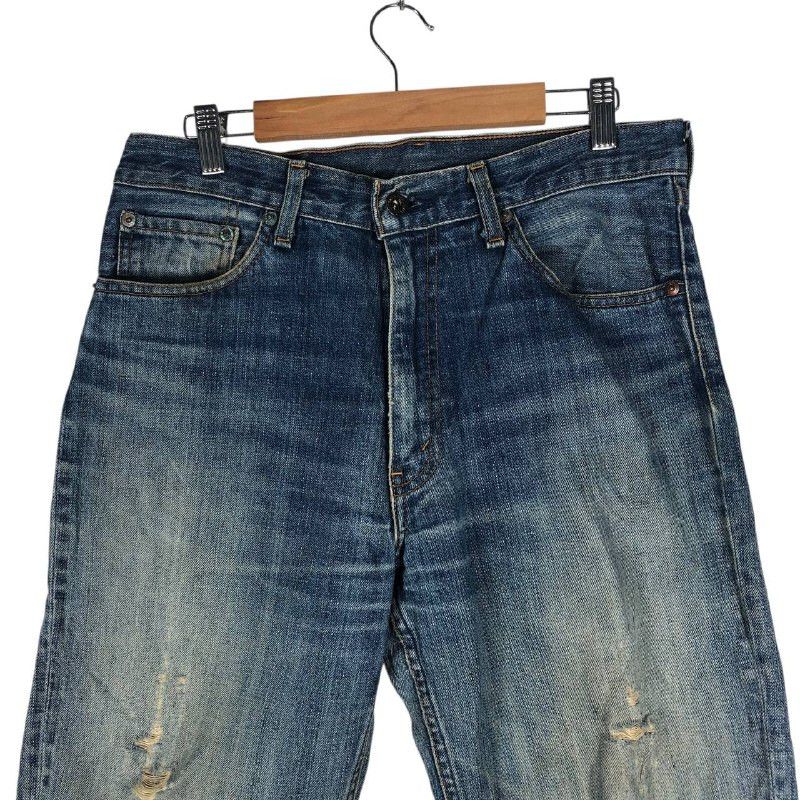 Levi's Vintage Levi's 502 Distressed Denim Jeans Size US 32 / EU 48 - 2 Thumbnail