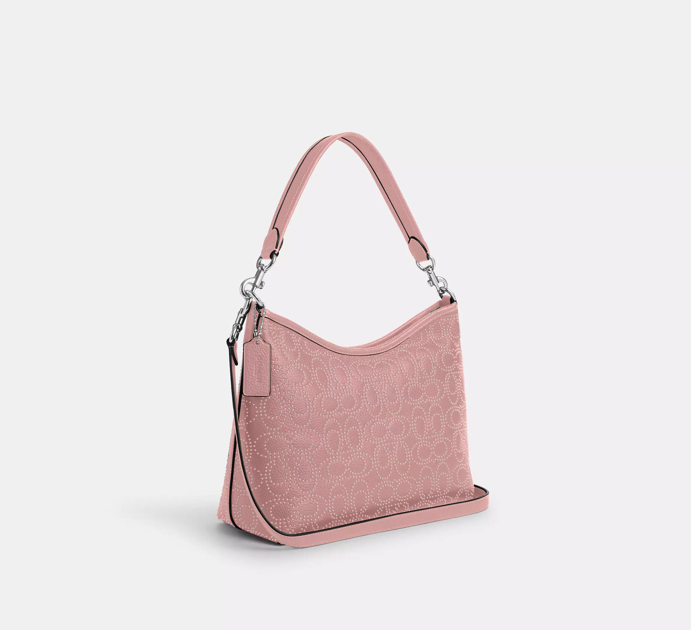 Coach Laurel Shoulder Bag With Signature Rivets CX258 Size ONE SIZE - 12 Thumbnail