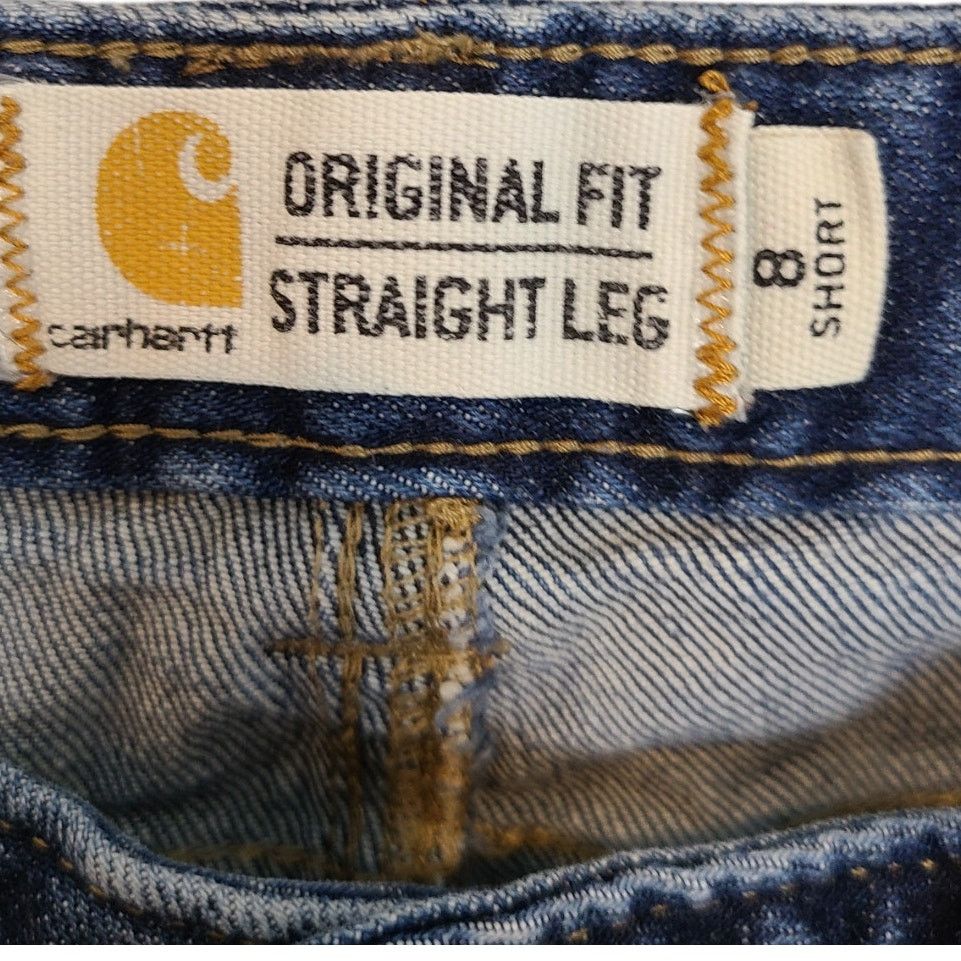 Carhartt Carhartt Womens Original Fit Straight Leg Jeans Sz 8S Denim Size 30" / US 8 / IT 44 - 6 Thumbnail