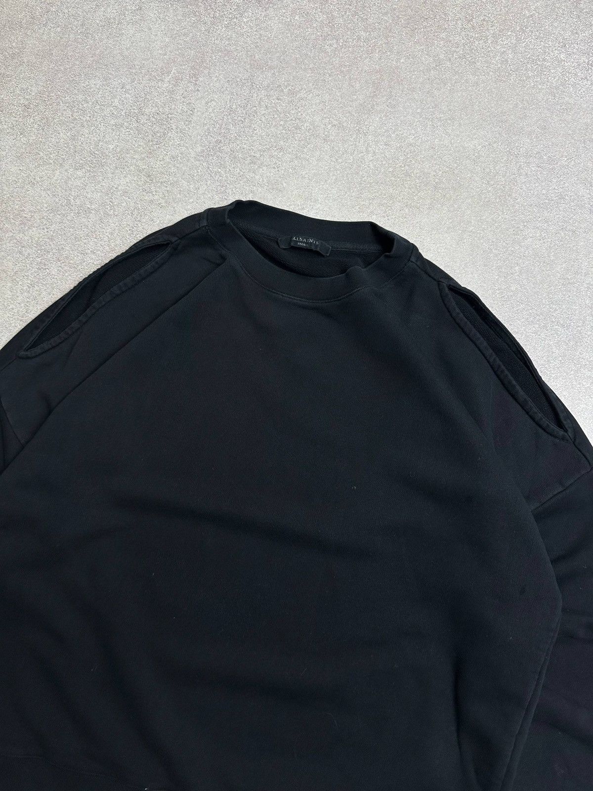 Allsaints Allsaints Black Mens Sweatshirt Rare Crewneck Black S Size US S / EU 44-46 / 1 - 2 Thumbnail