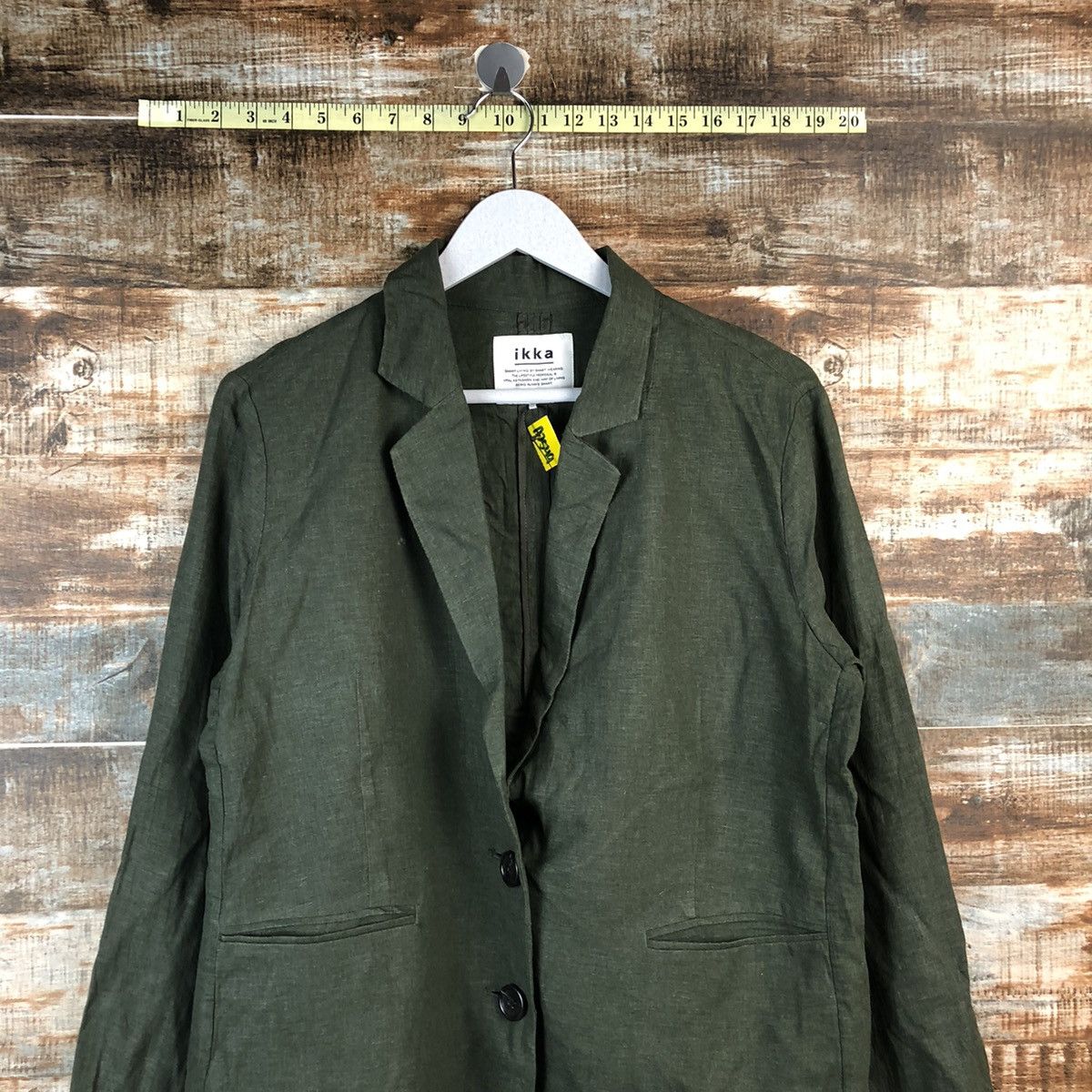 Japanese Brand Ikka Green vintage jacket #A2549 Size US M / EU 48-50 / 2 - 2 Thumbnail